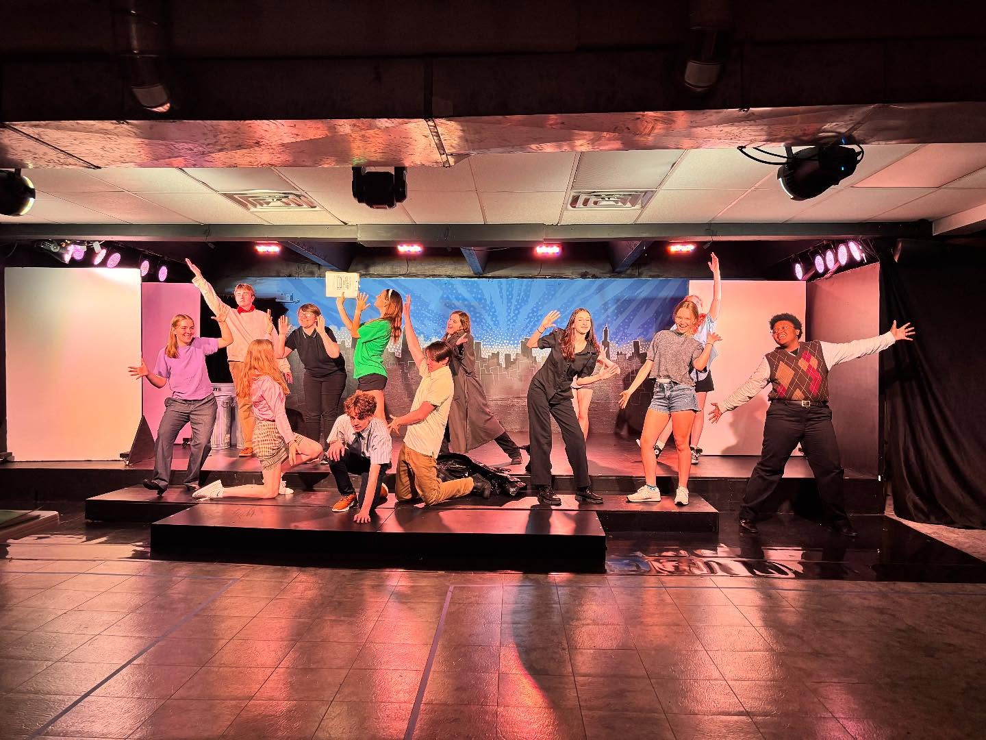 Scenes from dress rehearsal! Only two more days until opening night. Come see our INCREDIBLE cast perform this Friday night at 7:30 P.M. Tickets available in Bio!!