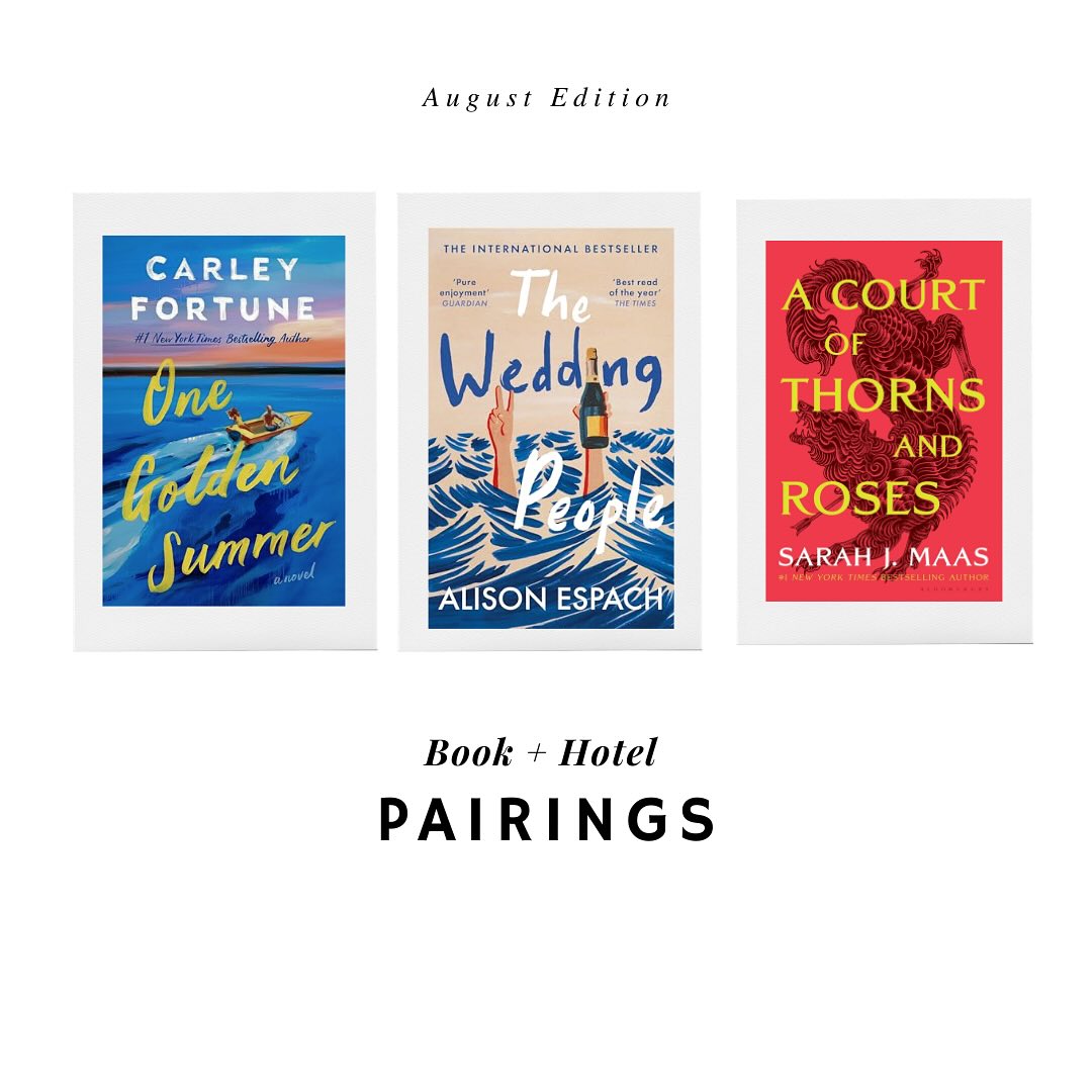 Combining the two things I love most in the world- reading and hotels!
(Of course my family is one of the things I love most in the world, but they don’t make for an interesting IG post …)
-One Golden Summer + Manoir Hovey (Quebec) @manoirhovey
The perfect lake retreat to escape the world and reconnect with what matters. (Although the book has a summer vibe, I’d definitely suggest this resort for any season)
-The Wedding People and Ocean House (Rhode Island) @oceanhouseri
I truly wonder if this hotel was the inspiration for the book’s setting. This is my number one thought when I hear glamorous oceanfront hotel…
-A Court of Thorns + Roses and La Ferme Saint Simeon (Hornfleur, France) @lafermesaintsimon
I’m not sure a pairing could be better than this- La Ferme Saint Simeon is a bucolic garden estate that inspired Impressionists like Monet. (Monet actually painted here- that is 100% true! In fact, you probably know his paintings that were done on this property!). Art and spring garden vibes are a perfect match for ACOTAR
(also- let me know if you’re reading this- I’m only 10 years late to the party on this one, but finally read it and am obsessed!)
#acotarseries #acotartok #normandyfrance #normandy #frenchcountryside #frenchfarmhouse #booksandtravel #bookishtravel #booktok #theweddingpeople #topbookstagram #nytbookstop100 #popularbooks #bookishpost #virtuosotravel #virtuosoadvisor #virtuosotravelagent #virtuosotraveladvisor #coastaltravel #coastaltrip #coastaladventure #lakelife #normandytravel #relaischateaux