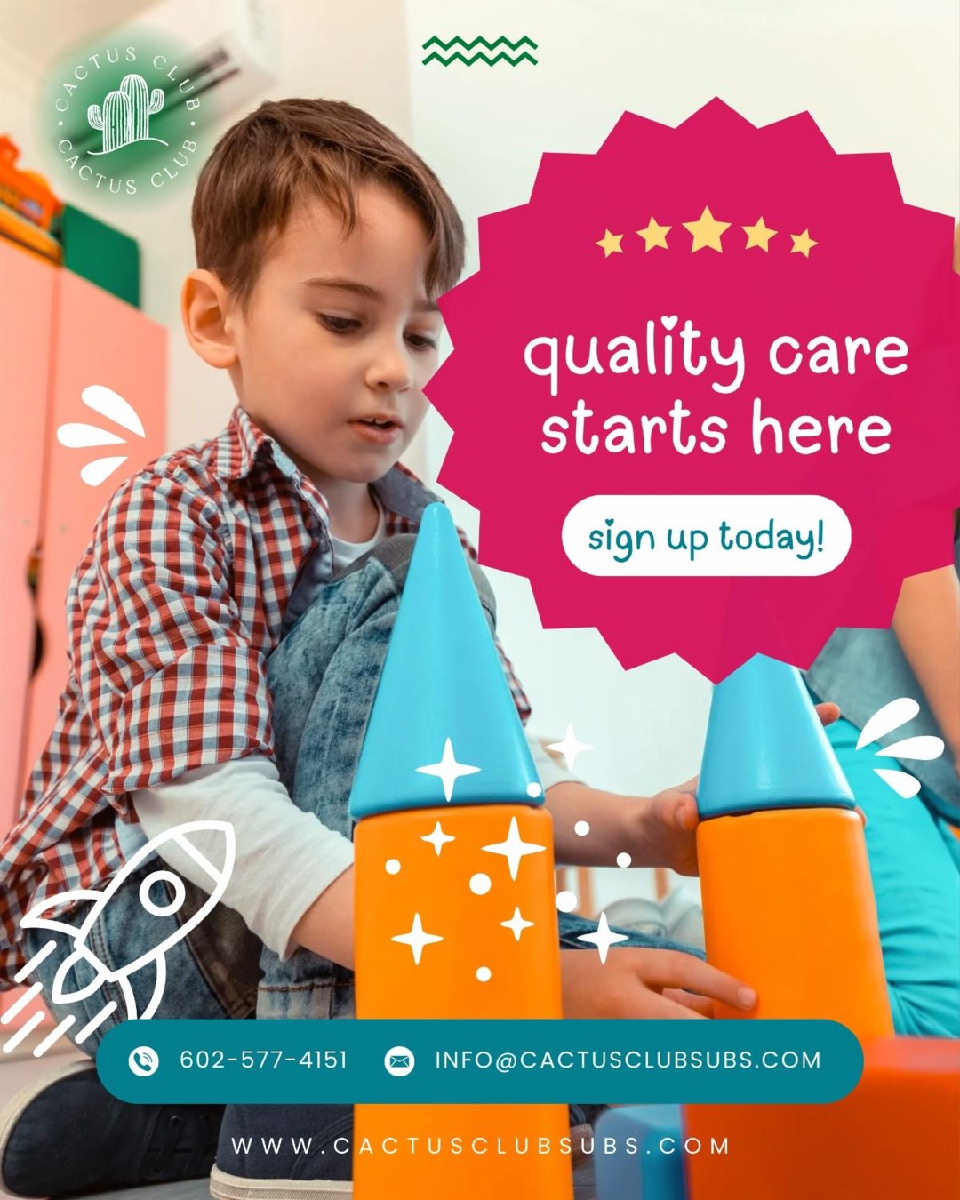 PSSSST: Are you tired of scrambling to find last-minute coverage when teachers call out? Or, you're so understaffed that your team can't take time off?
If so, we’ve got your back! 👏
Cactus Club is your go-to solution for dependable substitute teachers!
✅ Qualified, vetted caregivers that you can trust
✅ Flexible scheduling options that fit your needs
✅ Consistent, high-quality care for your center
✅ Peace of mind knowing you are supported by caring professionals
Simply click the link in bio to get started today. We have teachers ready to start right away! ⭐️👩🏫🍏