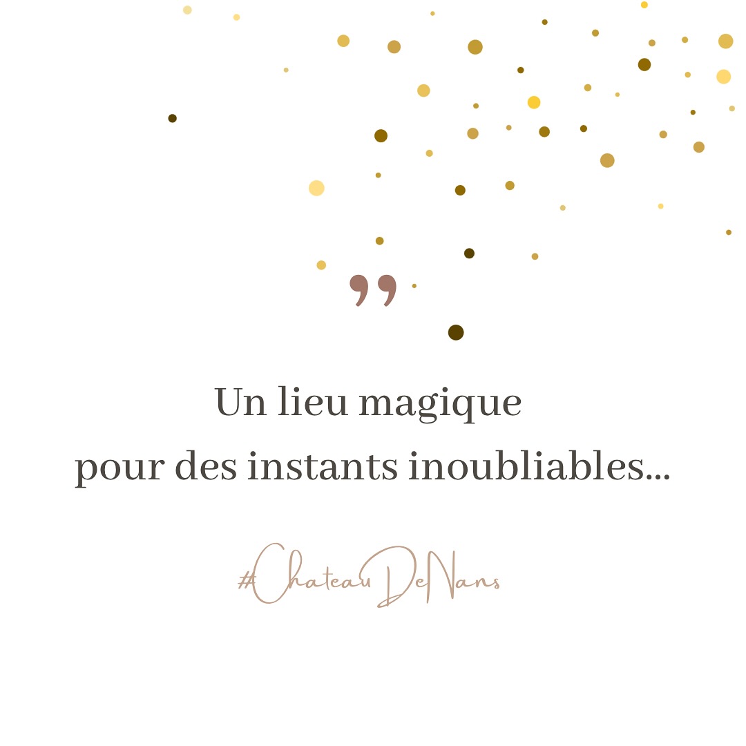 Le Château de Nans - Mariage en Provence 🌿✨
Infos & Devis : DM ou 04.42.18.00.00
📩 Réservez dès maintenant :
https://www.receptioncotejardin.fr/contact
www.chateaudenans.com