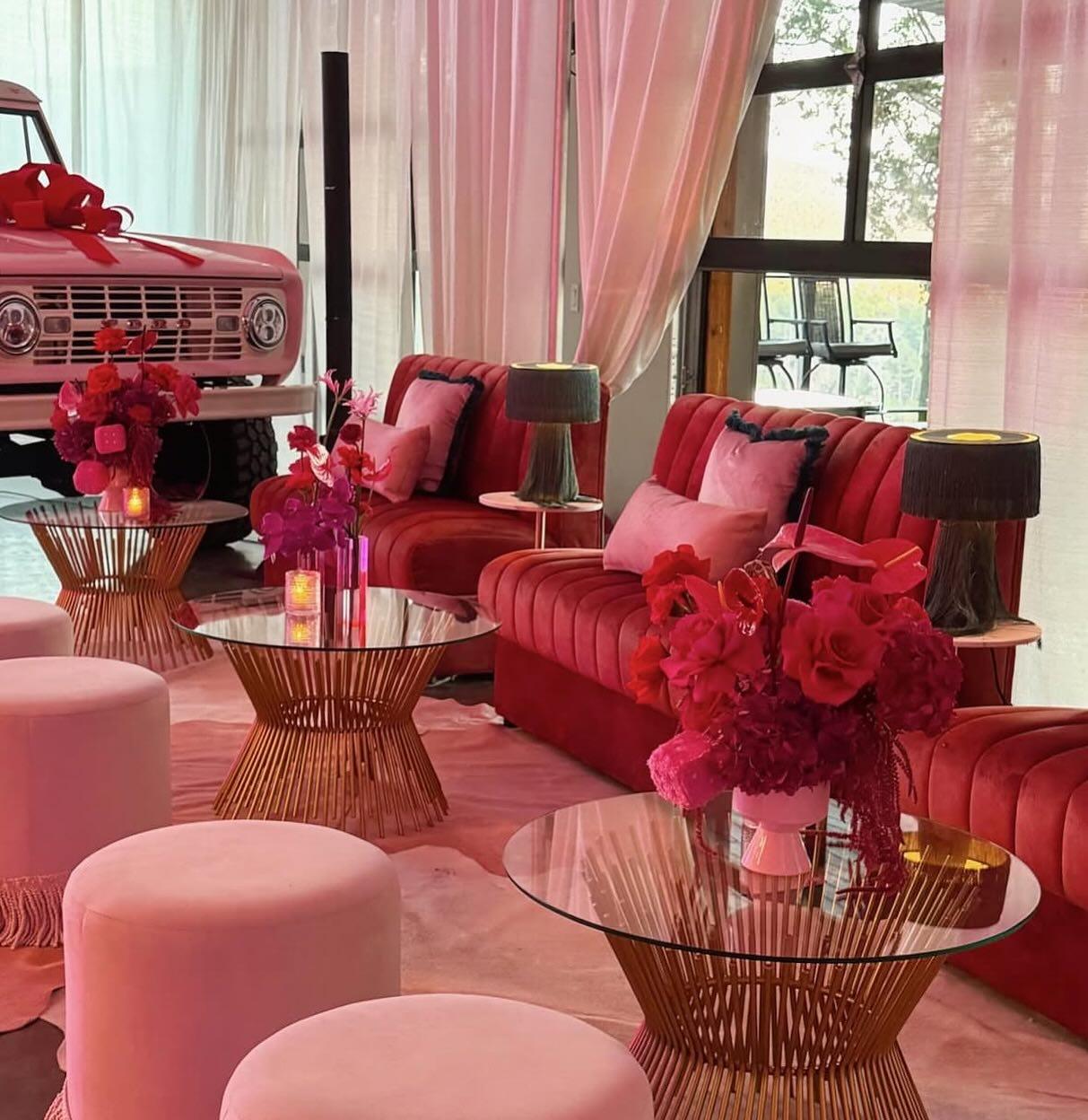 Dress up any space with our custom lighting and drapes!
VENDORS:
Planning + Design: @stephaniebentonevents @katiemcintirexo
Production Design: @cae_lr
Floral Design: @theflowerslinger
Photography: @rebeccatripp_photo
Venue: @horseheadlakelodgeeventcenter
Rentals: @whitedoorevent @alchemy_event_rentals @partyprorents
Paper Goods & Signage: @dayflowerdesigns
Balloons: @shoppresleypaige