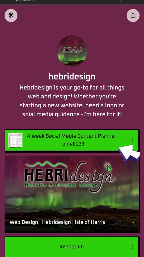 โจ Iโve created something to make social media a whole lot easier โจ
My month-long social media content planner is packed with daily post ideas and caption starters to help you stay consistent, visible, and engaging online ๐ฒ
Here are my 3 top tips for using it:
1๏ธโฃ Add your own flare ๐ซ make every post sound like you and your business
2๏ธโฃ Not sure what to write? Try ChatGPT with this prompt: โCaption for social media post containing โXโ for โbusiness typeโโ then tweak it to fit your style
3๏ธโฃ Mix it up ๐ฅ๐ธ use carousels, reels, and single images. And donโt forget music ๐ถ posts with music perform better!
๐ I designed this planner specifically for businesses in the Outer Hebrides to save you time, spark ideas, and help your brand shine online ๐
Link in bio ๐