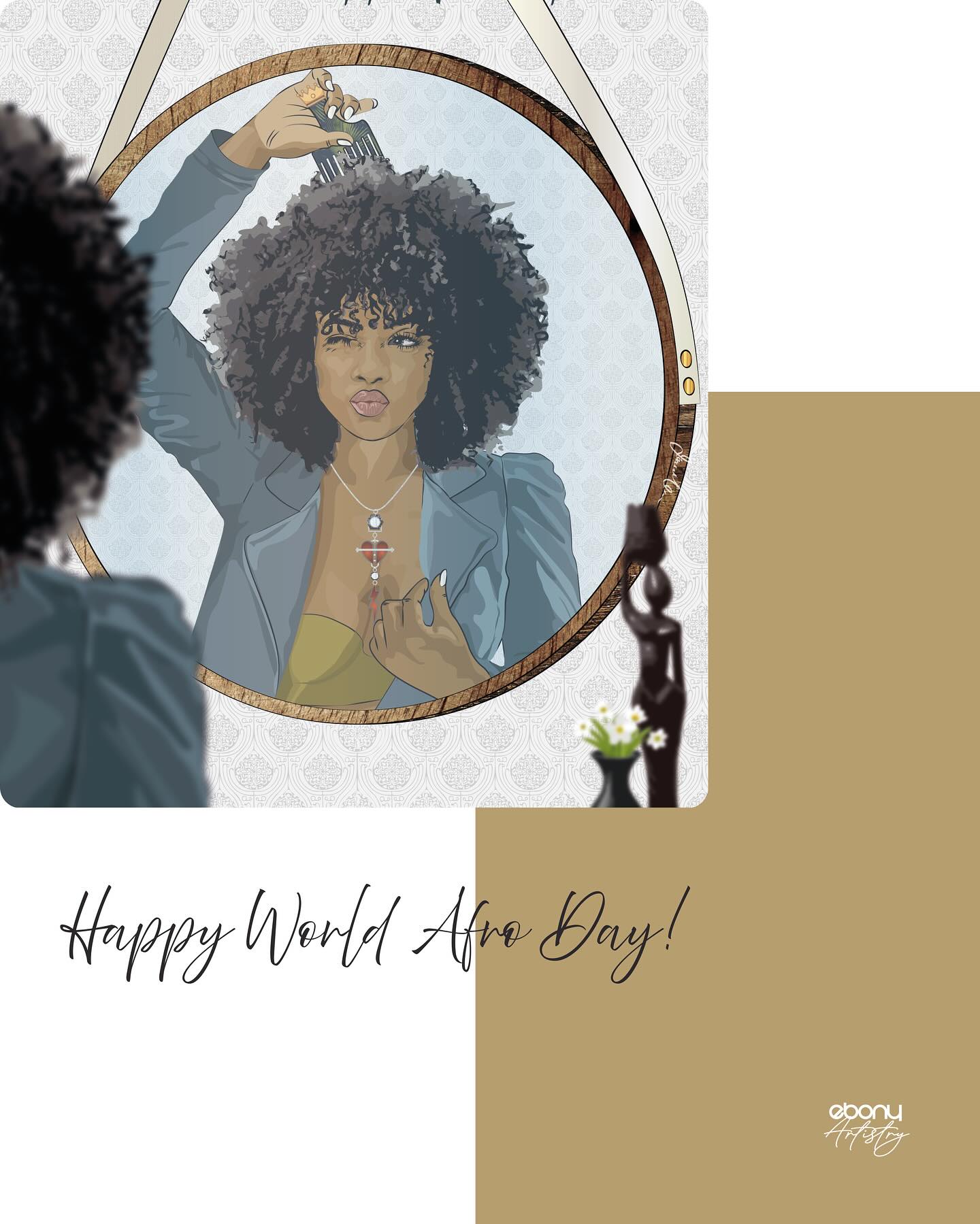 ✨”Hair is more than just a style for me, its personality, culture, and confidence rolled into one.”
🌍 Today is #WorldAfroDay, a celebration of the beauty and versatility of Afro hair while continuing the fight against hair discrimination.
At Ionna Marie Designs, I love exploring hair through my illustrations, making sure every character’s crown feels just as unique as they are. Crafting the perfect hairstyle is a big part of the creative process.
Afros, twists, braids, curls, every look has its own power, and I’m here for all of it.
Here are a few of my favourite card designs that spotlight the splendour of kinks, curls and coils.
For me though, it’s still braids all the way 😁🤎.
What about you?
.
.
.
.
.
#worldafroday #afrohair #kinkycurls #braids #naturalhair #ionnamariedesigns #ebonyartistryuk #blackart #illustrationart #hairlove #blackgirlmagic #loveyourcrown👑