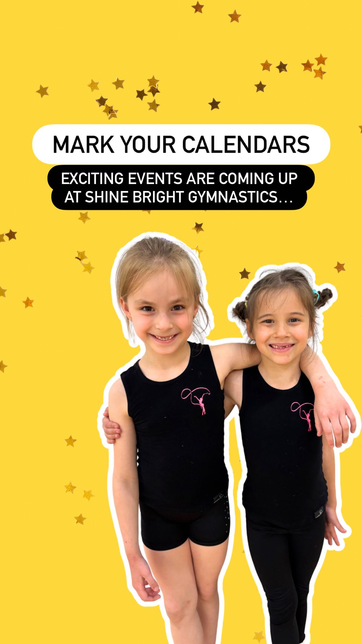 We’ve got an exciting line-up of events coming this term at Shine Bright Gymnastics — here’s what’s coming up ⬇️
📅 27 Sep – Pre-Squad Audition
Thinking about taking your training to the next level? Our Pre-Squad audition is the chance for gymnasts to show their skills and get a taste of structured squad-style training.
🎃 6 Oct – Halloween Party
All members together with their friends and siblings are invited to join us for a spooky evening of fun! There’ll be games, fancy dress, dancing, crafts and plenty of laughter with friends.
🏕️ 29 Oct – Half Term Camp
Keep active this half term with a full day of gymnastics, games and new challenges. Open to both members and non-members (ages 6-12), it’s the perfect way to spend the holiday.
🤸♀️ 22–23 Nov – London Open Competition
Our squad & recreational gymnasts will be taking to the floor to represent Shine Bright at this term’s London Open. Two exciting days of routines, teamwork and club spirit — come and cheer them on!
❄️ 6 Dec – Winter Show
We’ll be ending the year in true Shine Bright style with a magical Winter Show. All gymnasts will get their moment to perform and celebrate everything they’ve been working on.
All events have limited spaces — so don’t wait!
➡️ DM me for more info on how to book your spot today.
#shinebrightgymnastics #upcomingevents #gymnasticsevent #activechildhood #halftermcamp #kensingtonkids