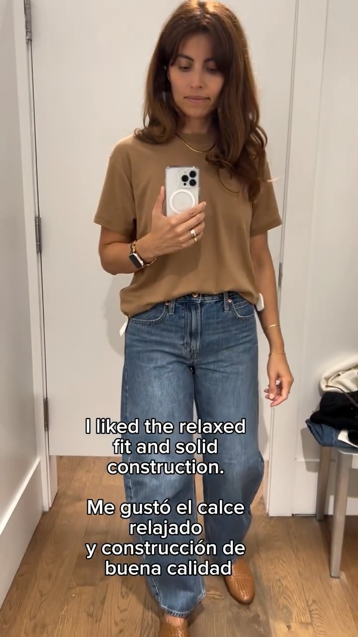 From the fitting room. Shopable links in Bio.
.
.
Desde el probador. #Gapdenim #barrelpants #knitset #gaptryon #gap