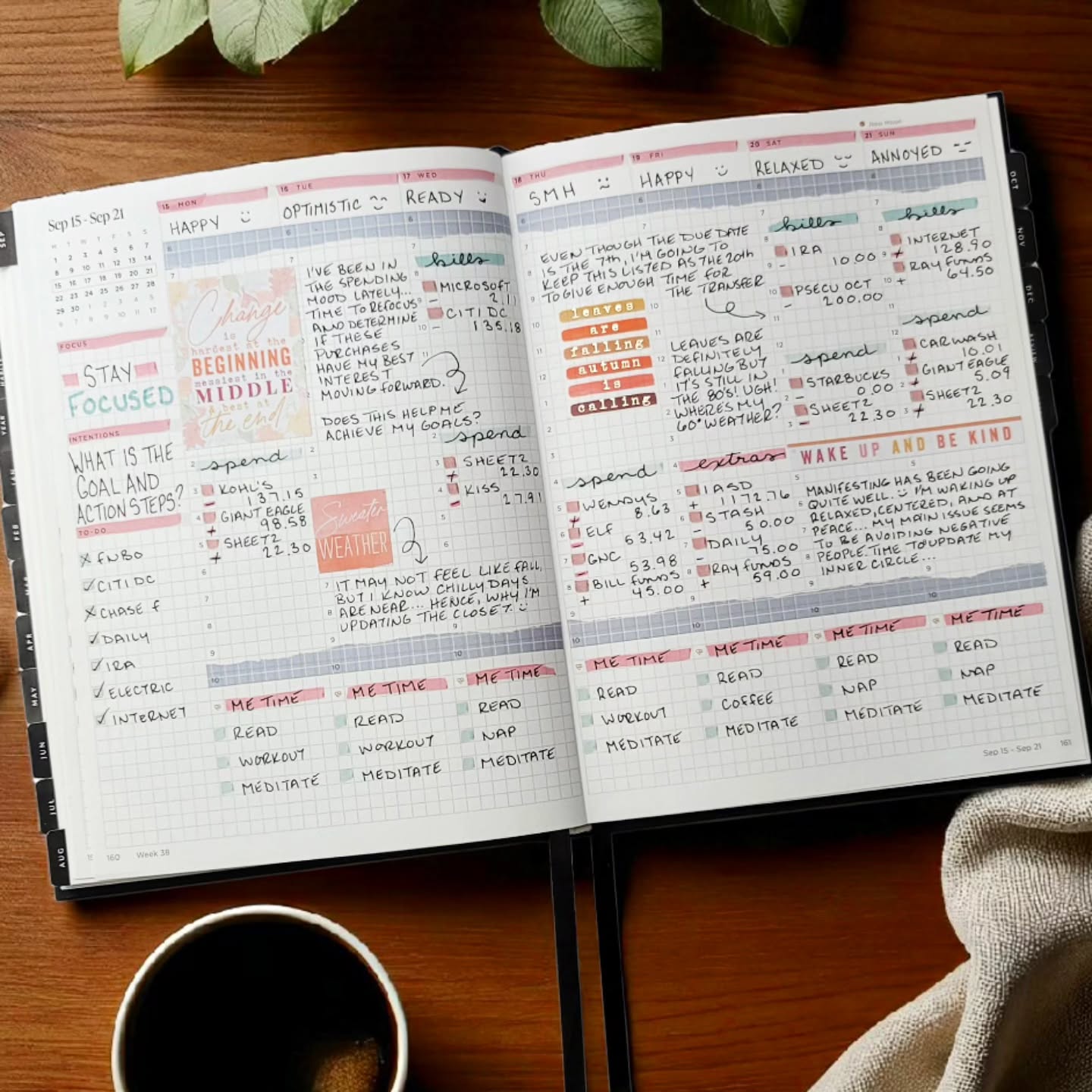 Who knew you could feel comfy and cozy while budgeting? 😌
It's possible with the Hemlock and Oak weekly planner! The minimal page design assists with creating unique layouts to meet any of your planning needs. Use the link in my bio to discover more about this wonderful company.
.
#afterthepen #plannerspread #weeklyspread #plannercommunity #planwithme #plannerlove #ilovemyhappyplanner #happyplanning #thehappyplanner #iamahappyplanner #planneraddict #stickeraddict #plannerobsessed #plannerlife #planahappylife #planyourweek #plannernerds #plannerstickers #happyplannerinspiration #hemlockandoakweekly #budgetplanner #budgetgoals