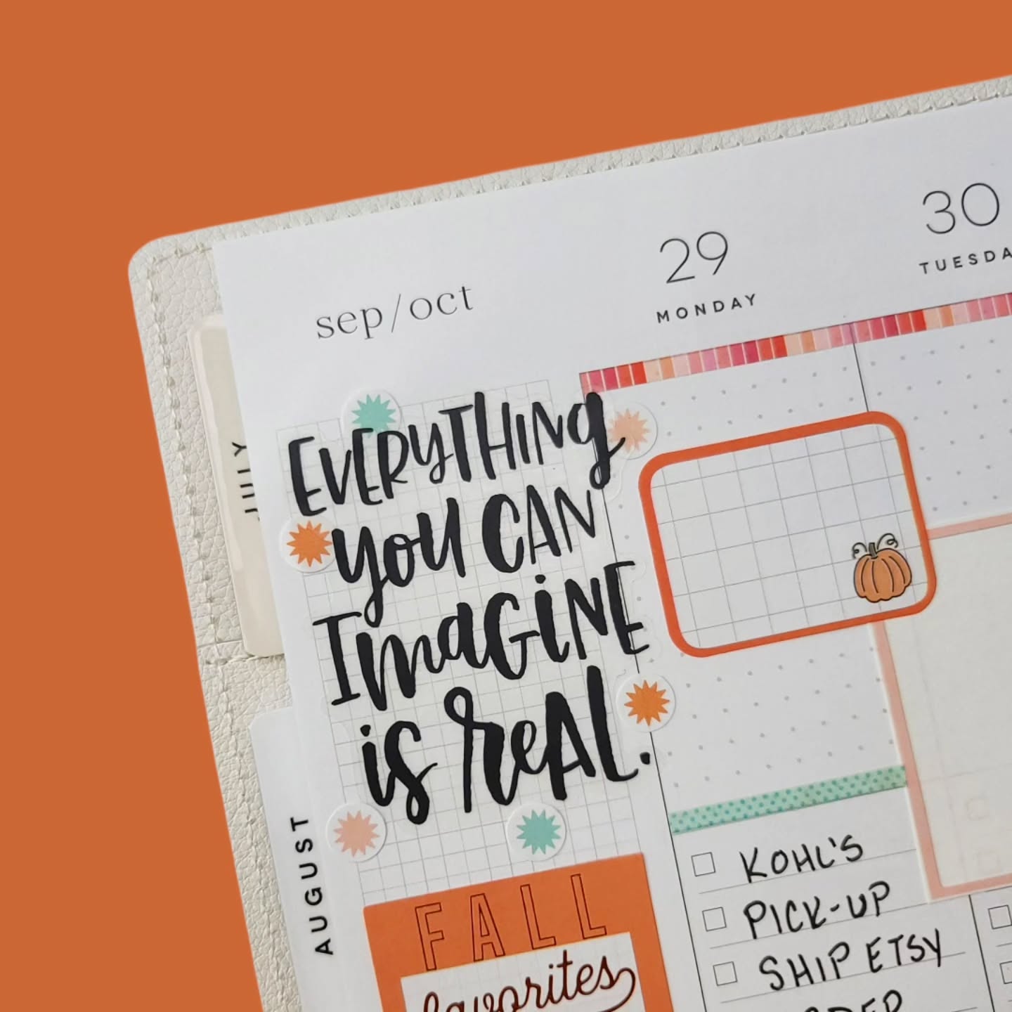 Quote of the week: Everything you can imagine is real.
👇
Do you use quotes in your weekly layouts? Share your favorites in the comments.
.
#weeklylayout #weeklyplanner #plannerspread #weeklyspread #plannercommunity #planwithme #plannerlove #ilovemyhappyplanner #happyplanning #thehappyplanner #iamahappyplanner #planneraddict #stickeraddict #plannerobsessed #plannerlife #planahappylife #planyourweek #plannernerds #plannerstickers #happyplannerinspiration #checklistlayout #plannercommunity #plannerquotes