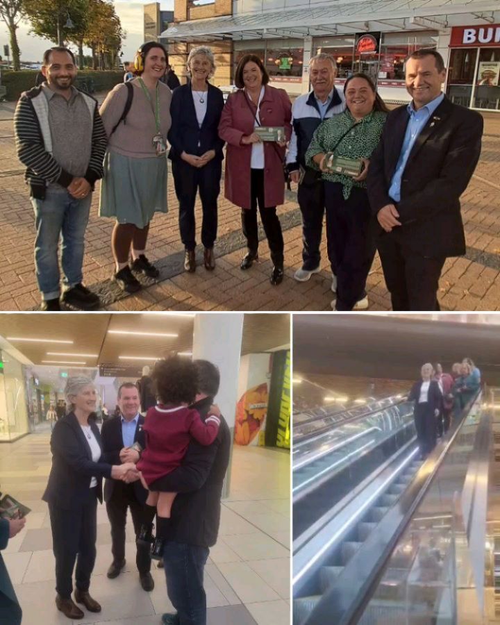 Honoured to canvass last night in Blanchardstown with Deputy Paul Donnelly for our presidential candidate Catherine Connolly. @catherine.connollytd / @pauldonnellysf
Catherine has:
✔️ Served as a barrister, giving voice to all sides
✔️ Worked as a clinical psychologist, listening with care
✔️ Stood as an Independent TD & as Leas-Cheann Comhairle, brought dignity and respect to public life
She did not enter politics for power or profile, but because she believes public service should be rooted in integrity. The Presidency, often seen as symbolic, is in truth much more than that. Symbols matter—and the actions taken under them matter even more. Catherine believes the President should be a unifying presence: steady, inspiring, and a moral compass in a world too often driven by profit and spectacle.
Later, at a packed public meeting, it was inspiring to see cross-party support: Labour, Greens, Solidarity, Sinn Féin, and Independent Senators Frances Black & Eileen Flynn. A powerful show of unity.
Wishing Catherine and the team every success. 🌟
Finally, I must express concern at the detention of Sinn Féin Senator Chris Andrews, who was aboard the flotilla, by Israeli authorities. No country is above international law. Genocide must never be tolerated. @chrisandrews_senator
#CatherineConnolly #PresidentialElection #Election2025 #IrelandPolitics #IrishElection #PublicService #Unity #CommunityVoices #IrishPresident #ForThePeople #LeadershipWithIntegrity #GrassrootsMovement #IndependentPolitics #CrossPartySupport #HopeAndChange #IrishCommunity #TogetherForChange #Ireland2025 #HumanRights #InternationalLaw #JusticeForGaza #Solidarity