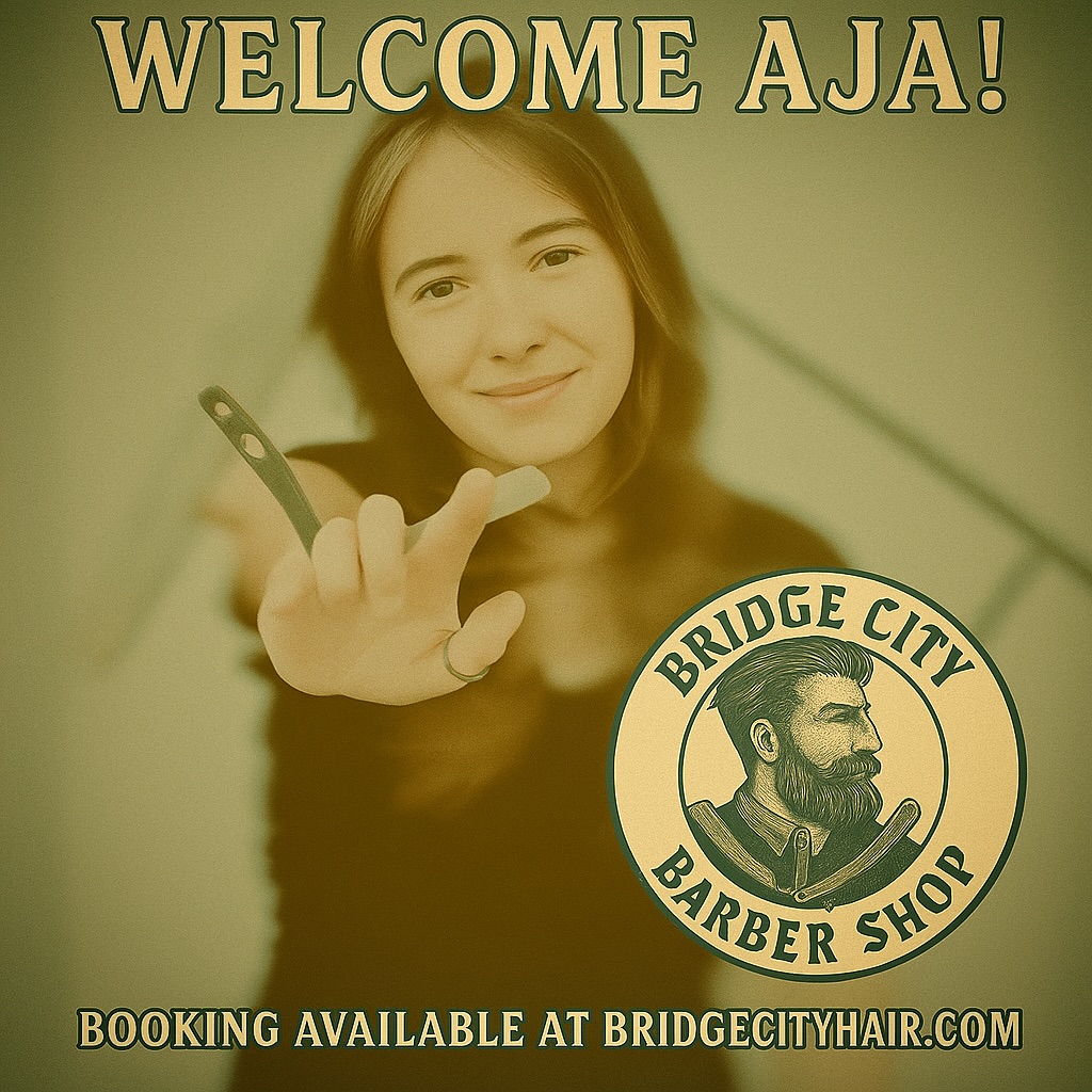 We’re thrilled to share that Aja is officially joining the barber side of Bridge City Barbers & Style Lounge!
You already know her for her killer fades, creative cuts, and easygoing vibe — and now she’s bringing her talent to the barbershop floor.
Aja is both a licensed barber and hairstylist, offering everything from detailed clipper work to personalized styling. Check out some of her work on her profile @hair.by.aja
Her new schedule is now live ➡️ you can book online through our link in bio!
🗓️ Appointments available starting this week
💈 Bridge City Barbers & Style Lounge
📍 Lethbridge, AB
Let’s give her a warm welcome to her new chair on the Bridge City team! 🙌