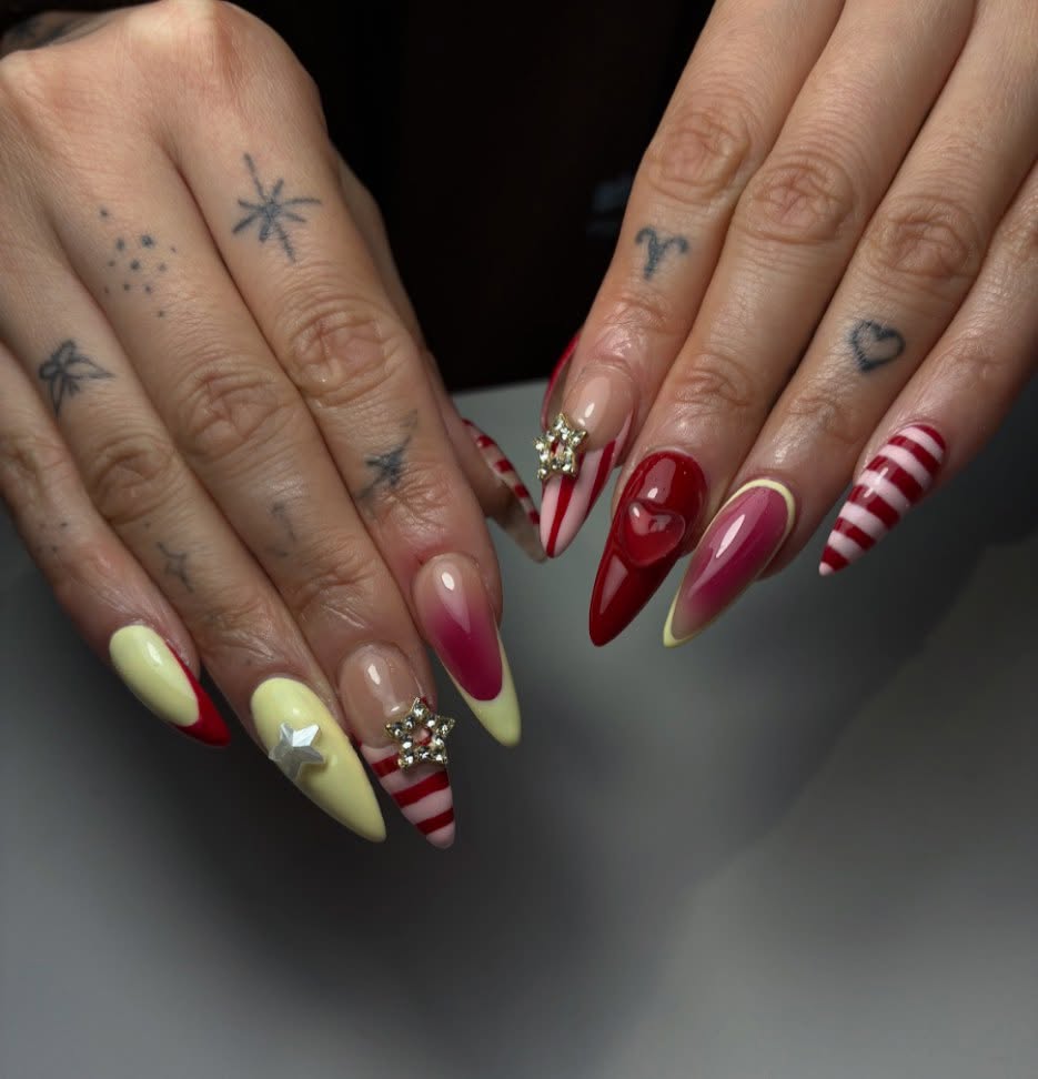 ❤️❤️
.
.
#melbournenails #nailsmelbourne #acrylicnails #rednails