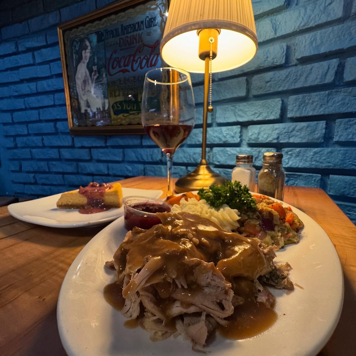 On behalf of our staff at Mcsorleys would like to wish you and your family an Happy Thanksgiving. Join us for dinner or take home our chef’s specialty Turkey Dinner including Slow cooked turkey with mashed potato Brussels sprouts honey glaze butternut squash, turkey gravy. Add a slice of Pumpkin cheese cake with cranberry orange chutney.