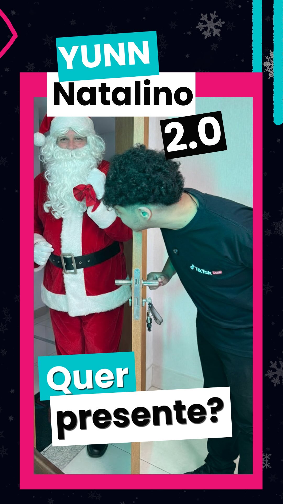 🎅💖 CHEGOU A CAMPANHA DE NATAL YUNN NATALINO 2.0! 💖🩵
É hora de encerrar o ano com chave de ouro! ✨
Nossa campanha está classificada em dois rankings, porque aqui na YUNN acreditamos em oportunidades para todos dos streamers iniciantes aos grandes destaques!
⭐ TOP STAR – para os criadores com mais experiência
🌟 NEW STAR – para os novos talentos
🎁 Prêmios incríveis, clima natalino e muita energia positiva te esperam!
Boa sorte a todos e vamos com tudo, porque essa edição está cheia de recompensas maravilhosas! 🚀💖
#yunnnatal #yunnagencia