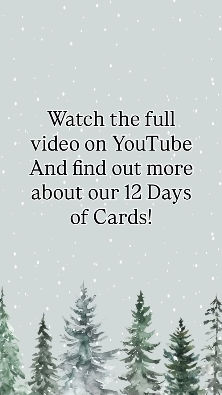 Who is ready for 12 days of card making?! Starting November 1st on my YouTube channel: Emma Lefebvre Watercolour Studio, I will be posting simple holiday card tutorials for you to follow along with! Check out my channel now to watch the full promo video with information on everything you will need and more about the 12 days! Let me know in this poll if you’re going to join me! Can’t wait to get started!