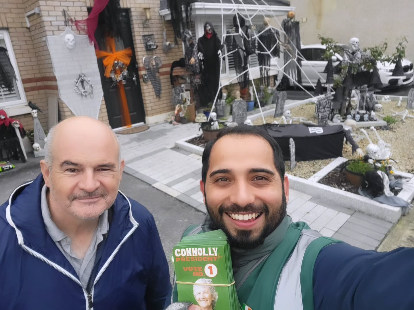 It’s been a busy week out canvassing and campaigning for Catherine Connolly. Now is the time to break the chains of the establishment and set the tone for a new Ireland — one with the courage to dream of unity, to speak truth to power, and to stand up for persecuted people across the globe. @catherine.connollytd
Under a Connolly presidency, this vision is possible. But it won’t happen without you.
This is no time for complacency, make sure your friends, family, and neighbours get out and vote on Friday, 24 October.
#ConnollyForPresident #NewIreland #VoteConnolly #SpeakTruthToPower #UnityThroughCourage