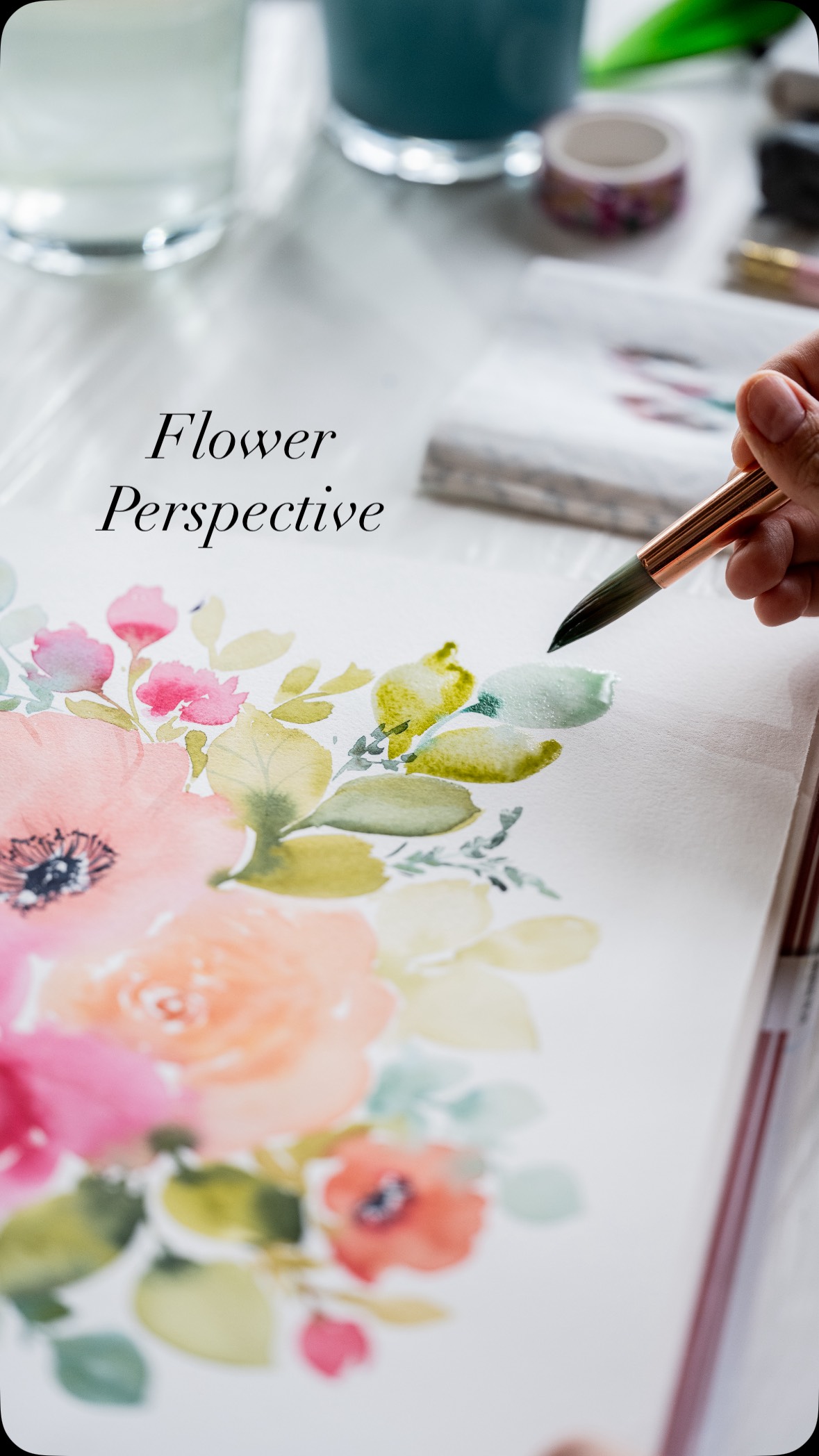 Flower perspective seem tricky? Try this hack!
Brushes: Emma lefebvre x @craftamo