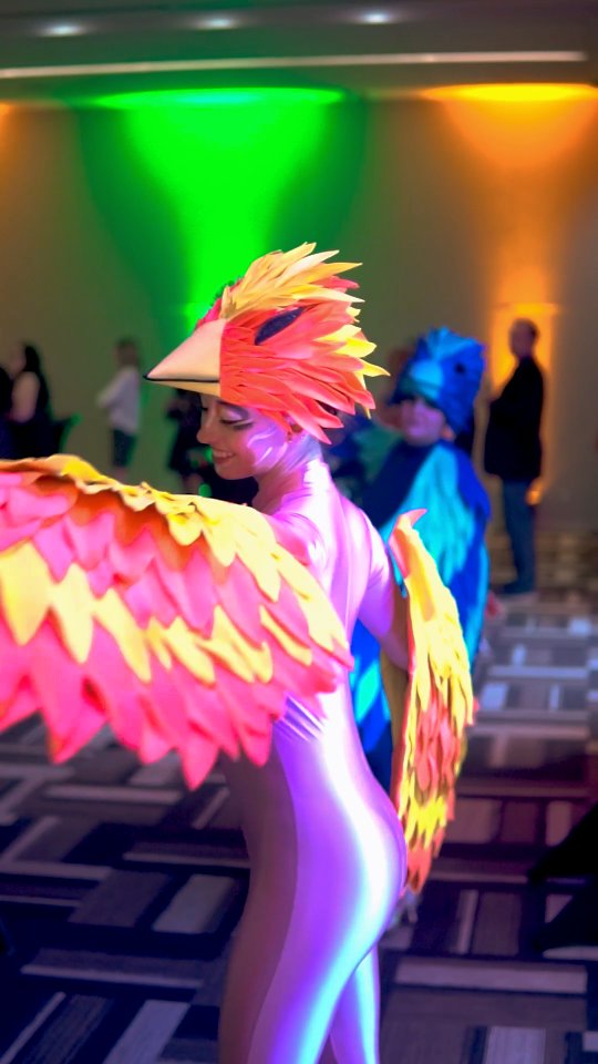 Meet our newest flight crew. 🕊✨ A trio of elegant, high-altitude characters inspired by the art of aviation and the grace of birds in motion. With sweeping wings, fluid movement, and luminous costuming, they bring a feeling of lift, drift, and dream to every event.
Now booking our Avian Characters for walk-through performance, choreographed sets, and high-impact feature moments.
Take your guests somewhere above the clouds.
#yycevent #yycevents #yyceventplanner #yycarts #lrbcomany #thelittleredbalcompany #featheredfriends #avians #forthebirds