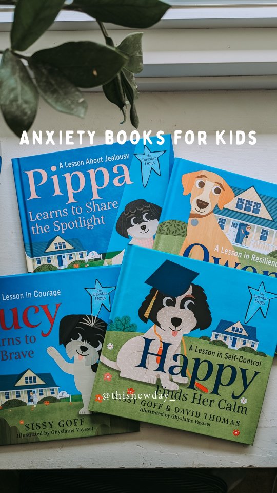 ✨ New series alert!!
👉🏽 The Day Star Dogs Series by Sissy Goff (@sissygoff and @bethany_house_nonfiction )
Earlier this year, I read Sissy's book, The Worry Free Parent, and it was honestly life-changing for me. I loved it so much and have plans to read it again soon. 💕
I was so excited to hear that she was coming out with a picture book series for kids to help tackle some of the difficult anxieties they may face like fear, self-control, resilience, and jealousy.
The stories, each with an adorable dog character, are not only fun to read, but also share tips on how to overcome each anxiety. My kids and I had some great discussions after reading them together.
👋🏽 These are great for ages 3+
👉🏽 Have you read any of Sissy's books?
.
.
.
Thank you @bethany_house_nonfiction for gifting us these books. As always, this review is honest and my own.
#bethanyhouse #bethanyhousenonfiction #bethanyhousepublishers #daystardogs #sissygoff #emotionbooksforkids #nonfictionforkids