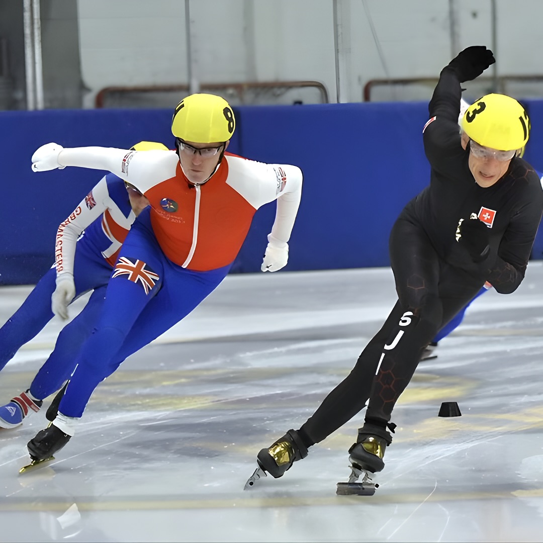 Guy Bushell (personal trainer at The Academy) competed in the European Masters Open Short Track Speed Skating Cup held in Sheffield, England on Oct 31st 2025 and Nov 1st 2025, with athletes (over age 30) from 14 different countries.
Guy earned a silver medal in the 3000m team relay representing Great Britain 🇬🇧 and also won a silver medal in the over 55 age category after racing in the 500m, 777m, 1000m and the 1500m Super Final.
#yycfitness #yycfit #yycfitfam #calgaryfitness #calgaryfit #yycpersonaltrainer #calgarypersonaltrainer