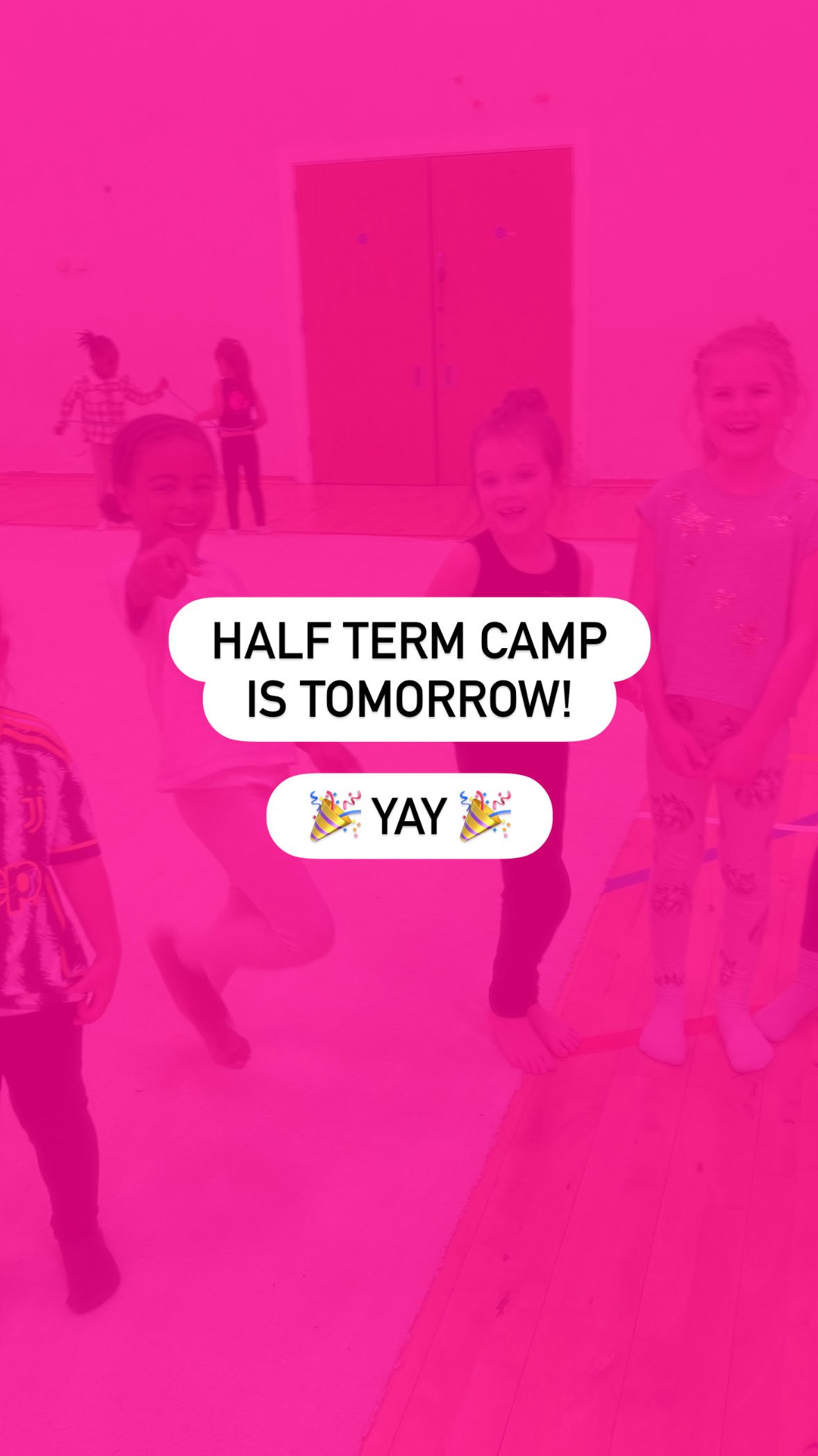 We can already feel the excitement — ribbons, hoops, crafts, music and a whole lot of sparkle waiting for you tomorrow! 💕
See you at 10am sharp, ready to move, laugh and shine bright 🤸♀️🌟
#rhythmicgymnastics #halftermfun #shinebrightgymnastics #gymnasticscamp #kidsofkensington