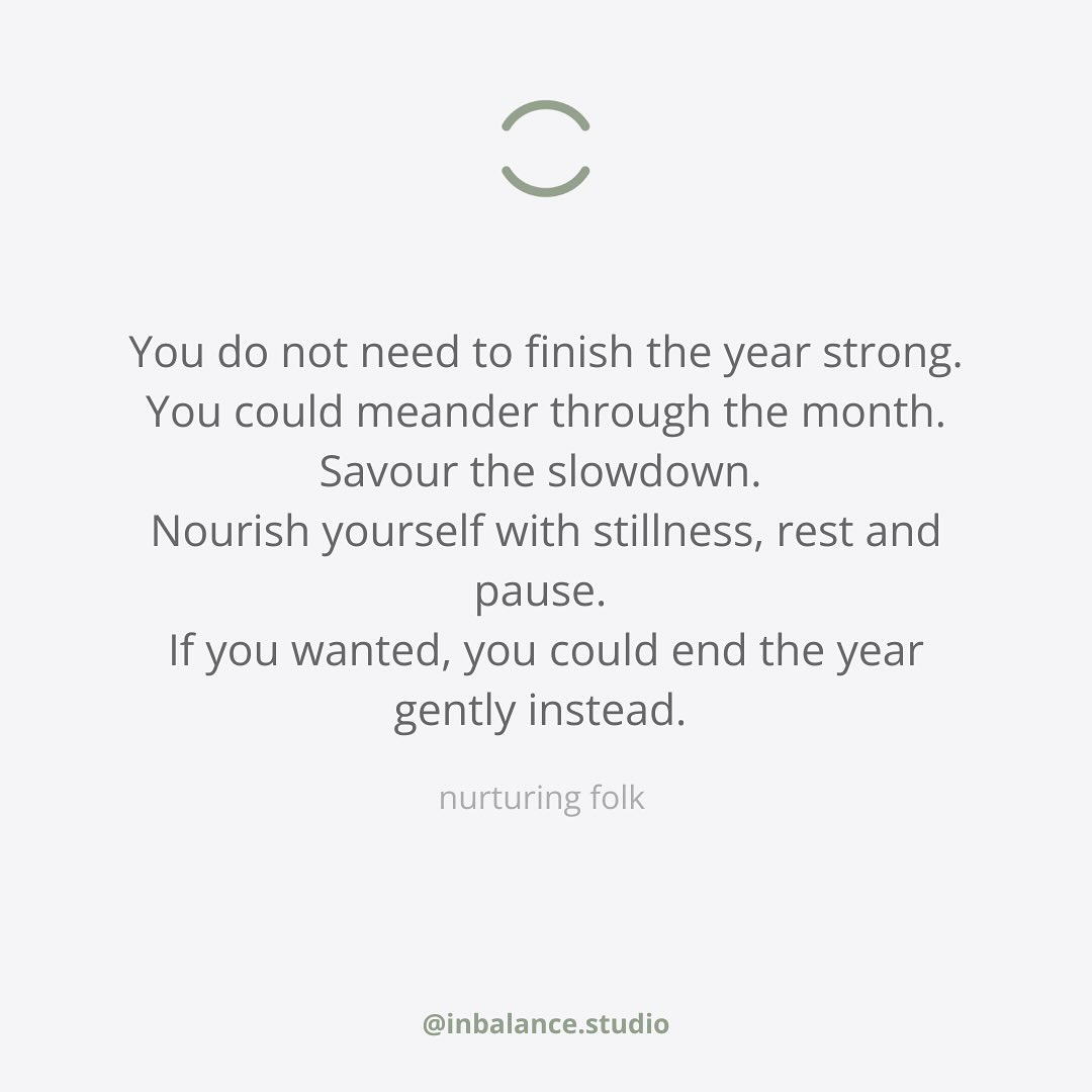 A reminder to find stillness inside the swirl…