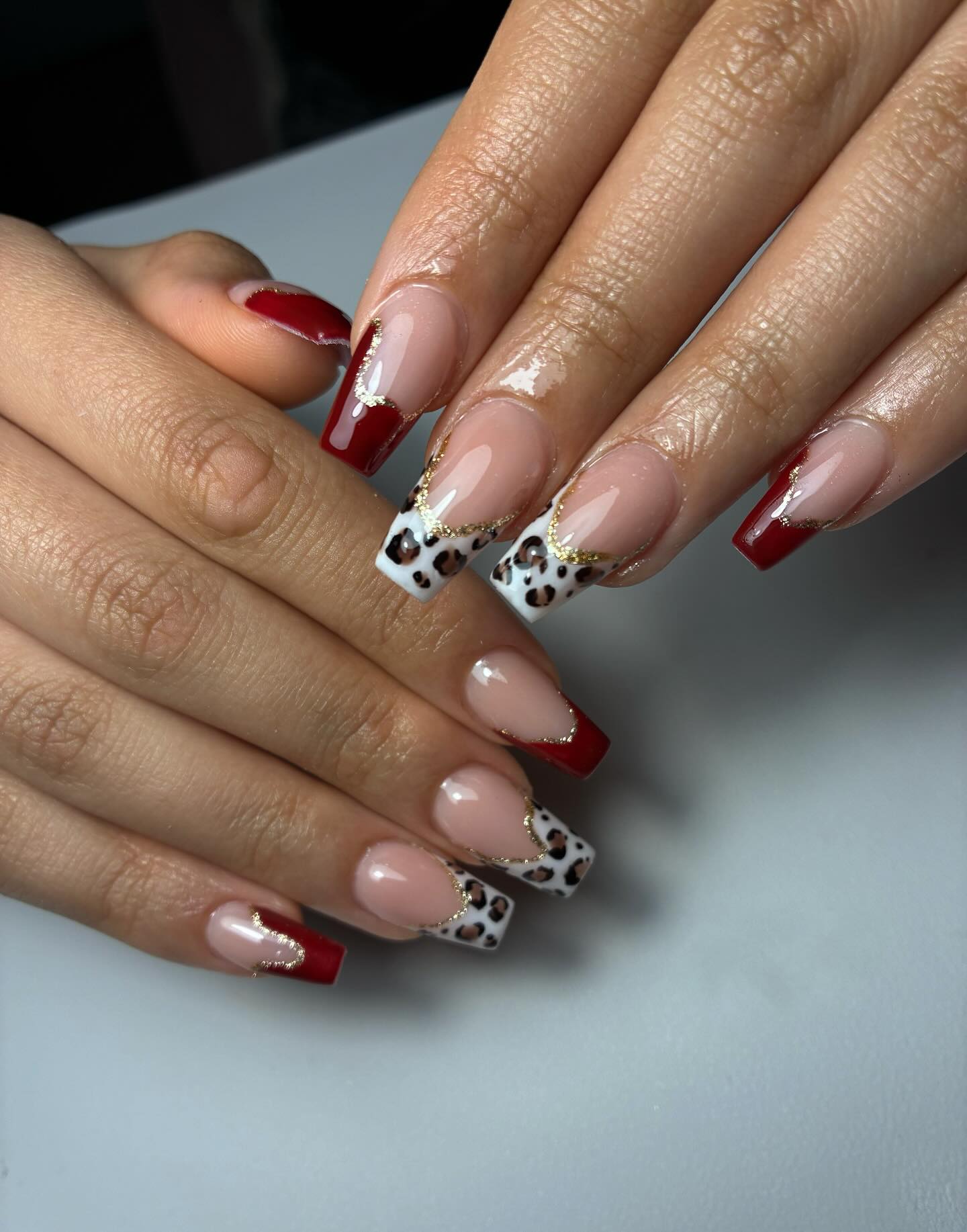 Leopard design 🖤
.
.
#melbournenails #nailsmagazine #nailsmelbourne #acrylicnails #leopardprint