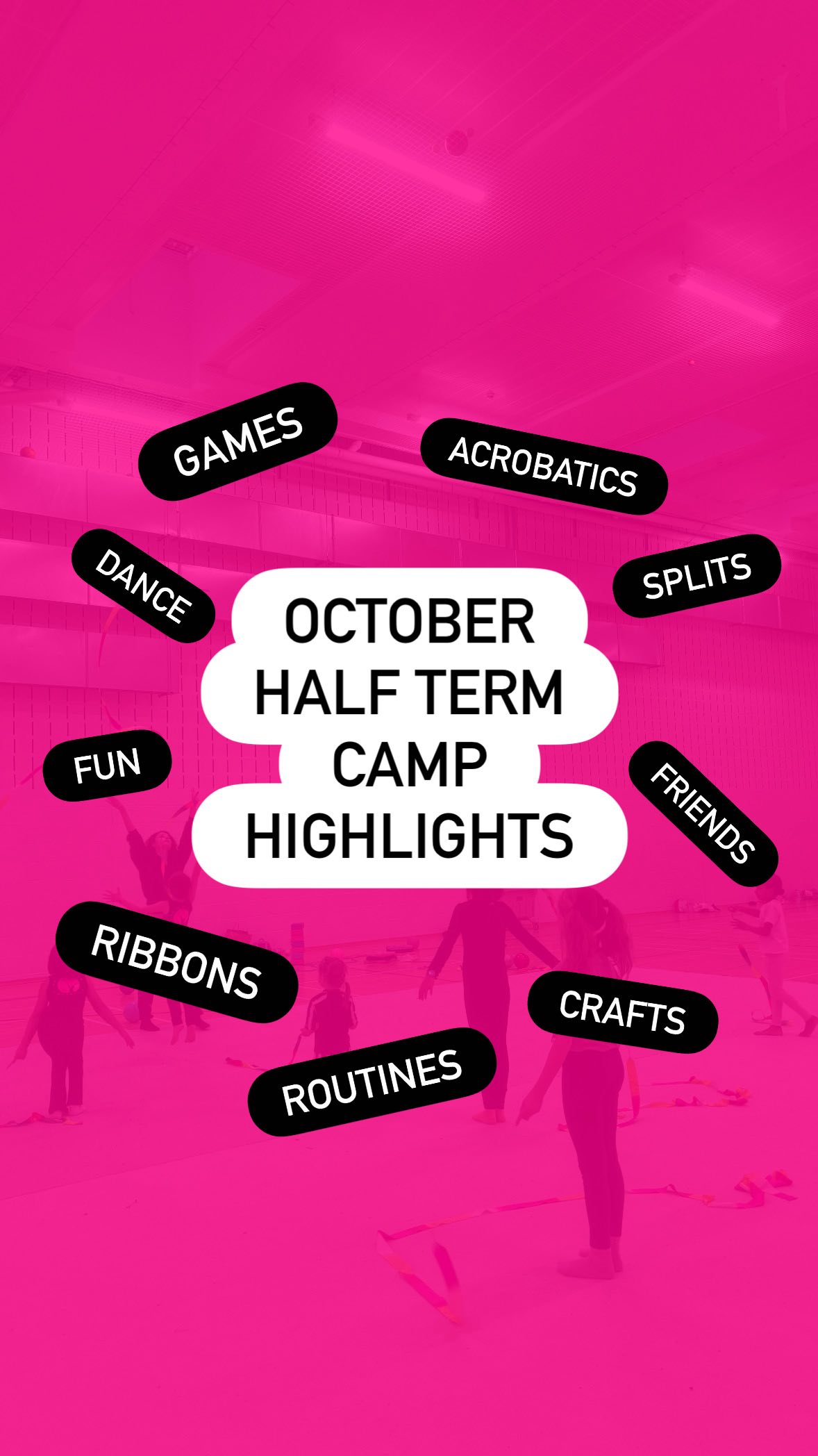 Our Half-Term Camp was packed with smiles, ribbons, creativity, dancing and laughter — we loved every minute of it! 💕
A huge thank you to all the amazing gymnasts who joined us and brought their sparkle to the carpet 🤸♀️🎀
You made the day unforgettable! 🌟
Missed it this time? Don’t worry — our next camp is on Wednesday, 18th February!
Save the date and get ready for another day full of fun, friendship and rhythmic magic 💫
#shinebrightgymnastics #rhythmicgymnastics #halftermcamp #gymnastlife #kidsofkensington