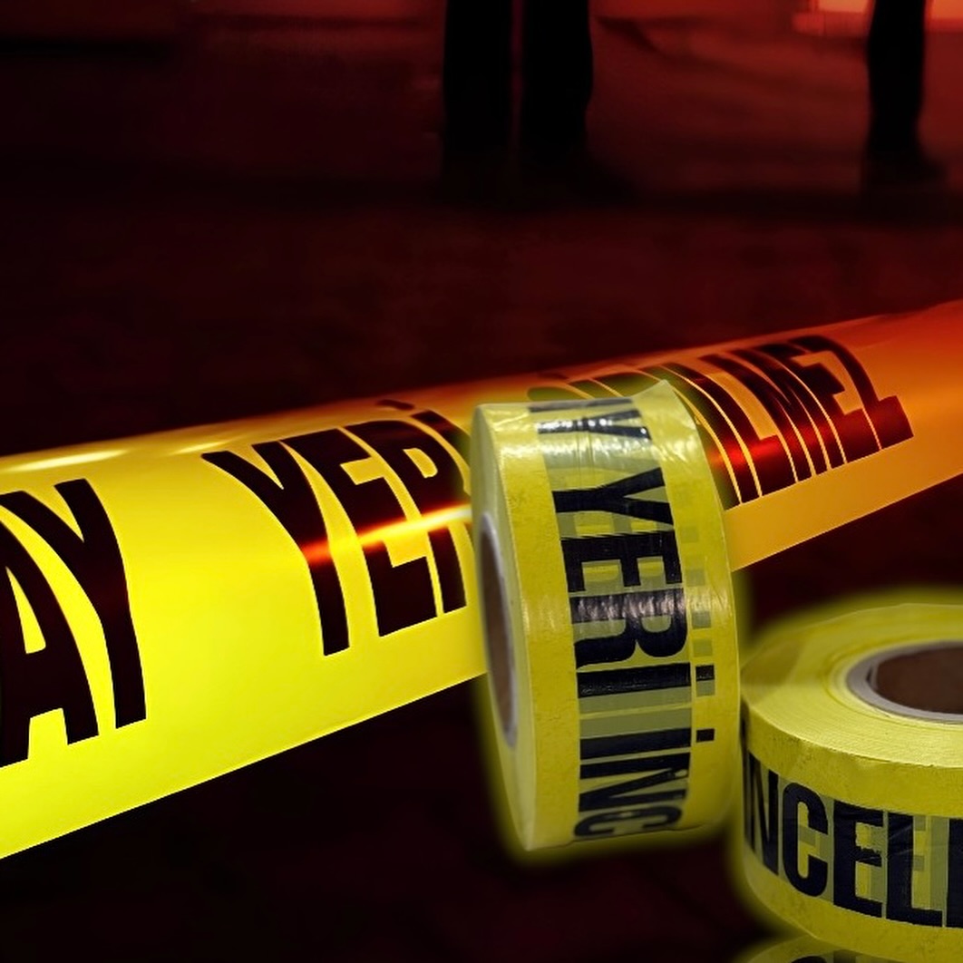 Güvenlik İkaz Şeritleri, Zabıta, olay yeri inceleme, doğal gaz, dikkat elektrik kablosu, kırmızı beyaz, sarı siyah