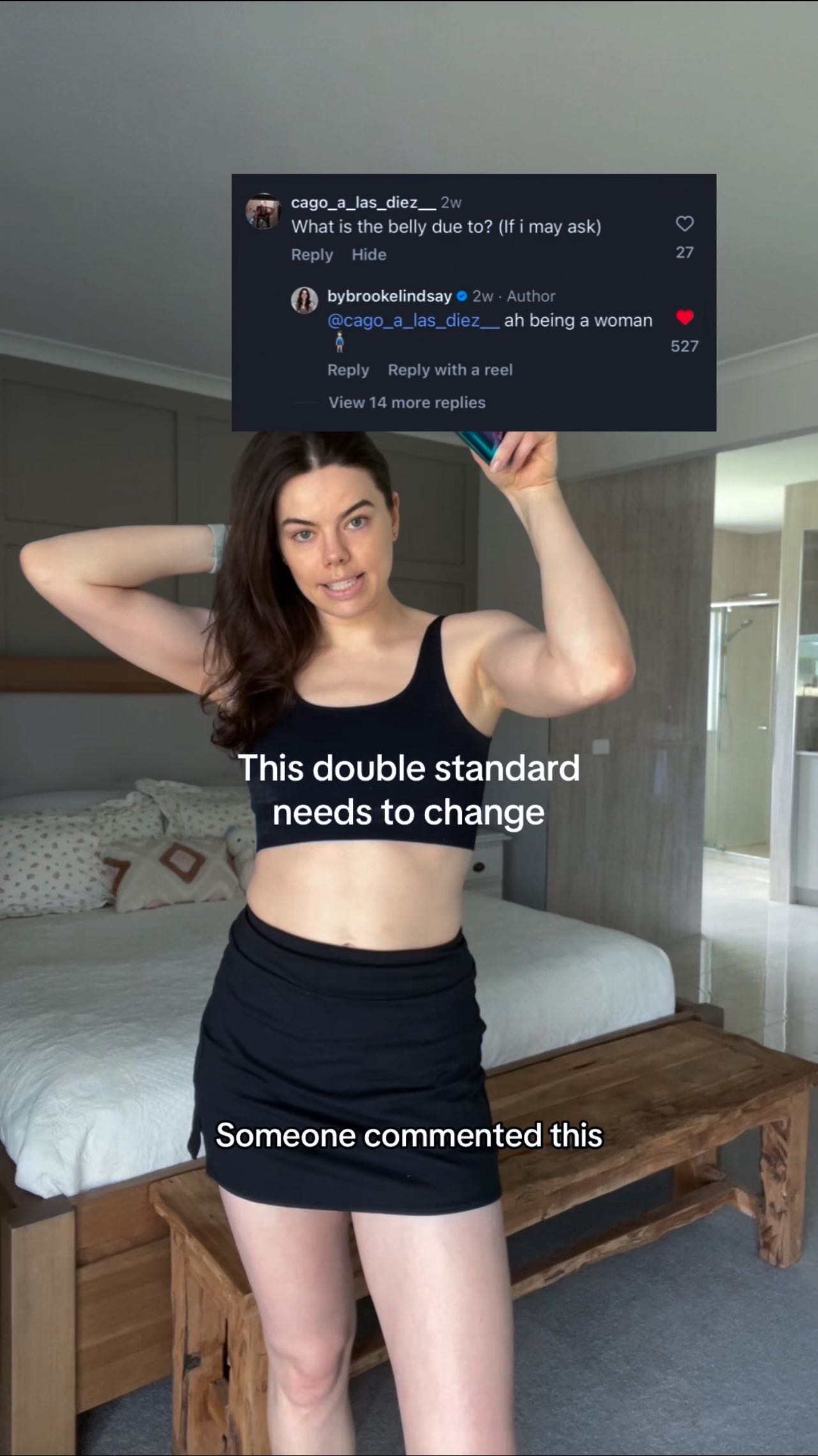 The double standards are wild 🙄
Speaking of wild… @wildrefill Black Friday is on, use WILDBYBROOKE to save 25% and support me 🫶🏼
#girlswholift #womenwholift #allbodiesaregymbodies #bodyacceptance #femalegyminfluencers #realtalk #womenswellness #doublestandards