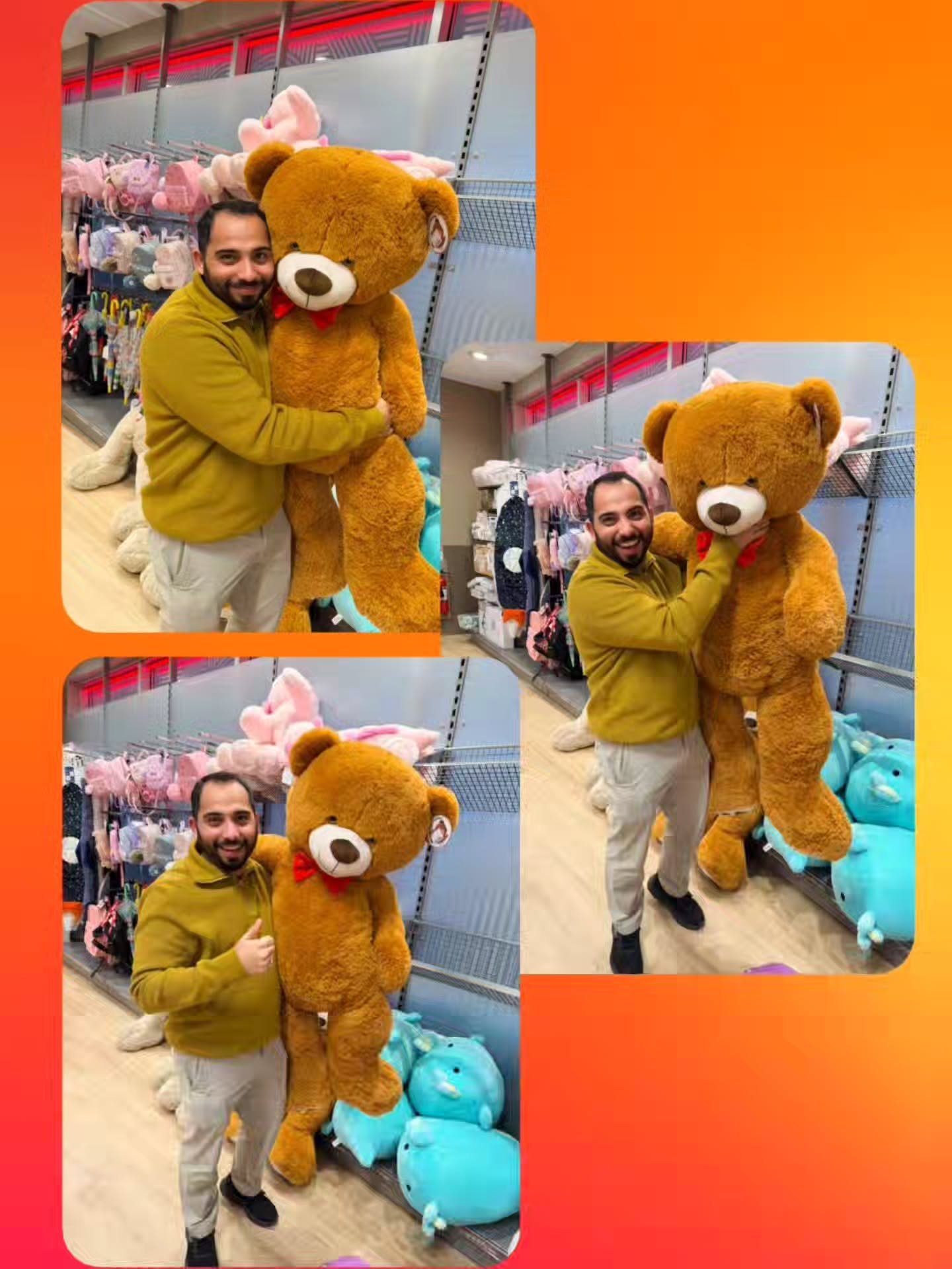 The frontal cortex says ‘be an adult,’ but then there was a life-size teddy bear. Obviously, I stopped. Lol.
#GrowingUpInProgress #AdultingPause #InnerChildStillHere #SoftMoments #LifeInBetween