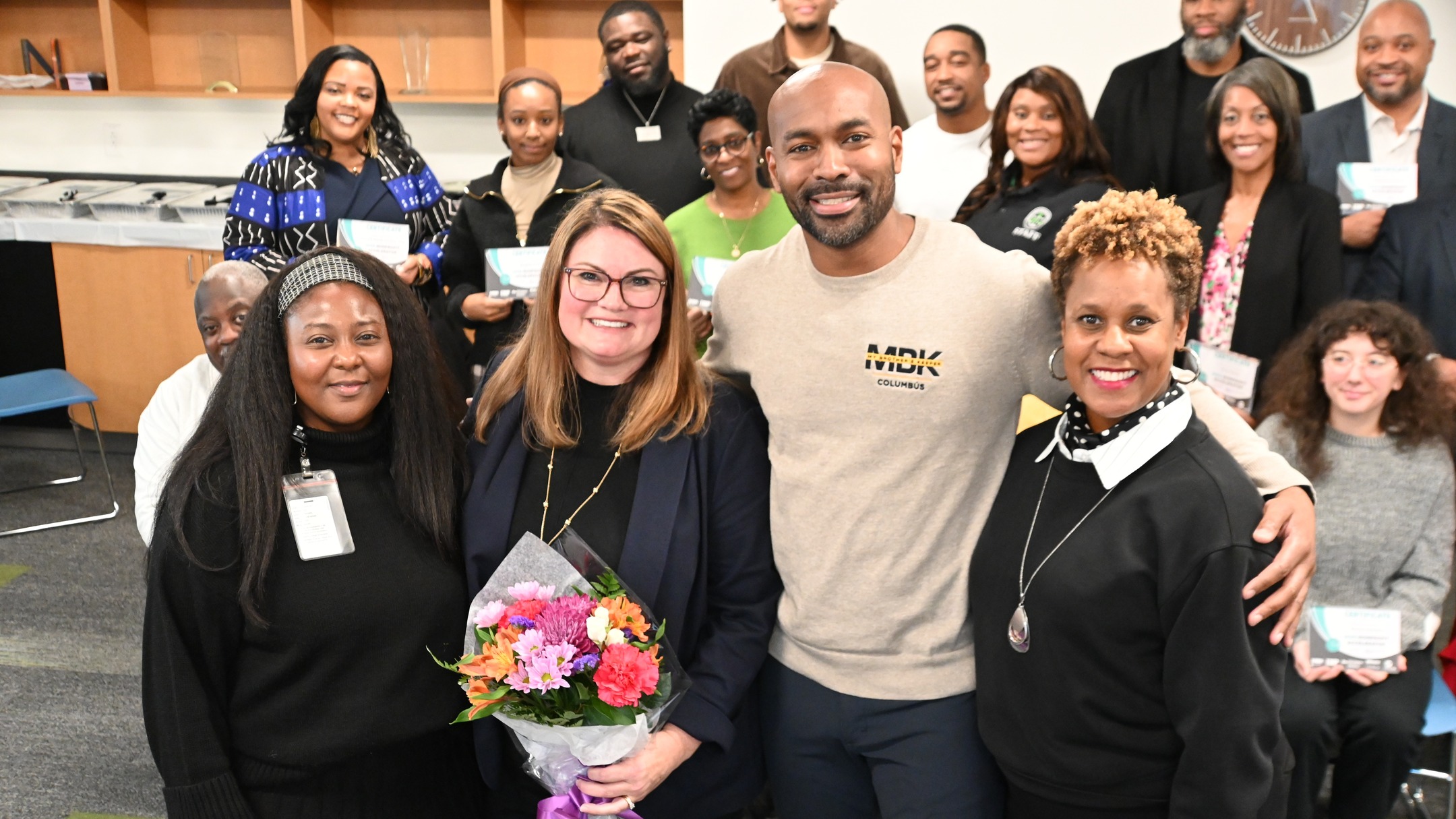 Proud to celebrate the completion and graduation of the Department of Neighborhoods' 2025 Nonprofit Accelerator Program.
This 10-week journey was led with skill and care by Adrienne Selsor of Time, Talent & Treasure and delivered in partnership with the Commission on Black Girls and MBK Columbus.
This Program was built to strengthen small and grassroots organizations that meet core community needs. Over the past several weeks, participants received expert led training, one-on-one technical assistance, peer learning opportunities, and practical tools to grow their capacity and sustainability.
A special thank you to our supporters, Installed Building Products and Columbia Gas of Ohio/NiSource. Your partnership helps make this work possible and strengthens the impact these organizations will have across our city.
Congratulations to this year’s cohort. Your commitment to our neighborhoods and your drive to build stronger, more responsive organizations is inspiring. We’re excited to see how your work continues to grow and how your leadership pushes our community forward.