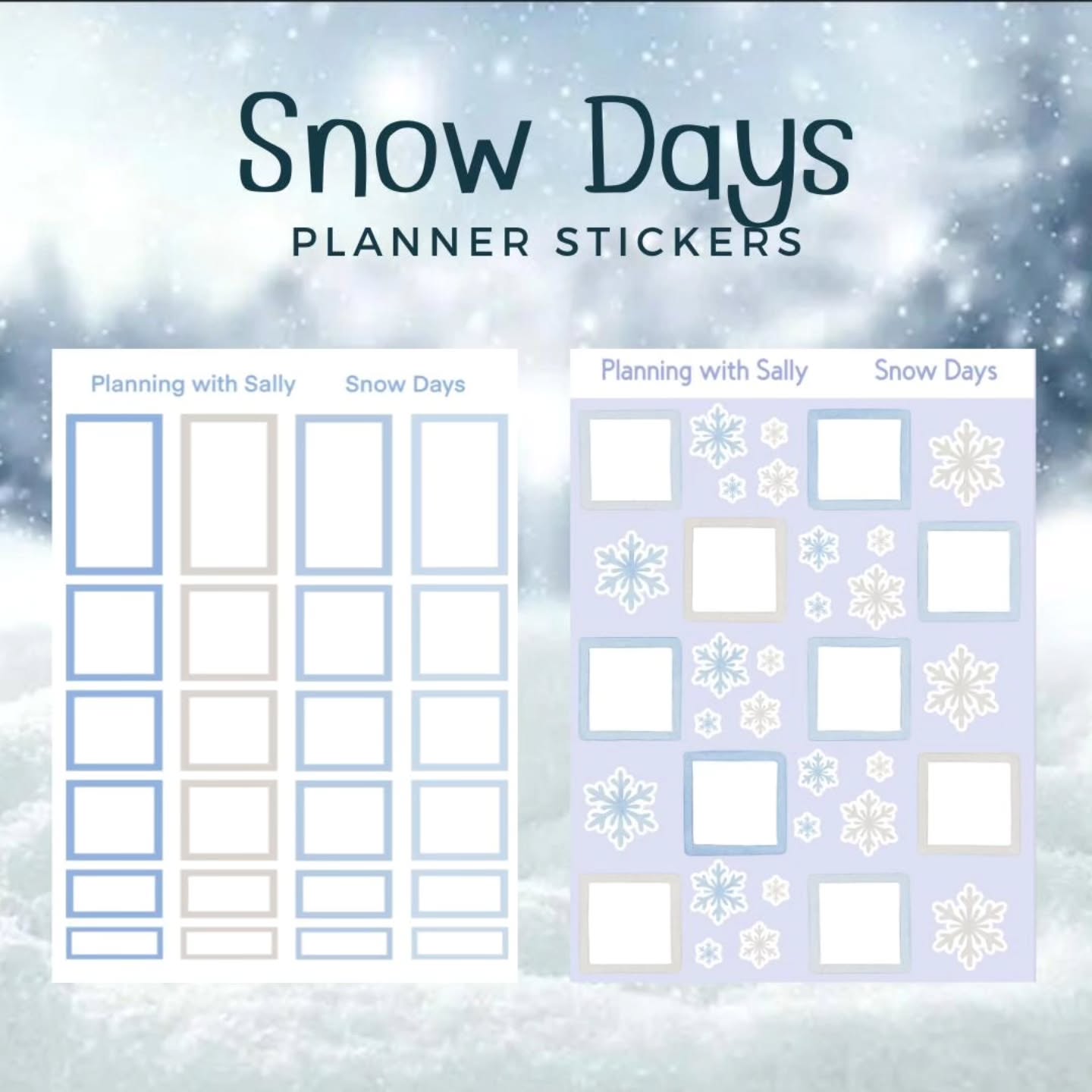 ❄️ New winter stickers are available in the shop! ❄️
.
#plannercommunity #planwithme #plannershop #stickershop #stickersale #plannerstickers #winterstickers