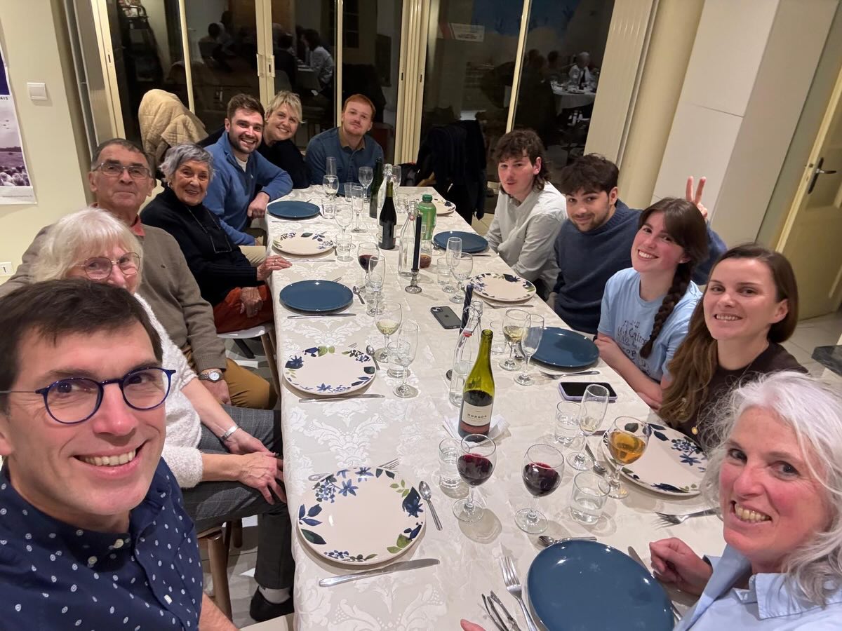 3rd Annual American Thanksgiving in Sainte Mere Eglise. We are a big family of wonderful people.