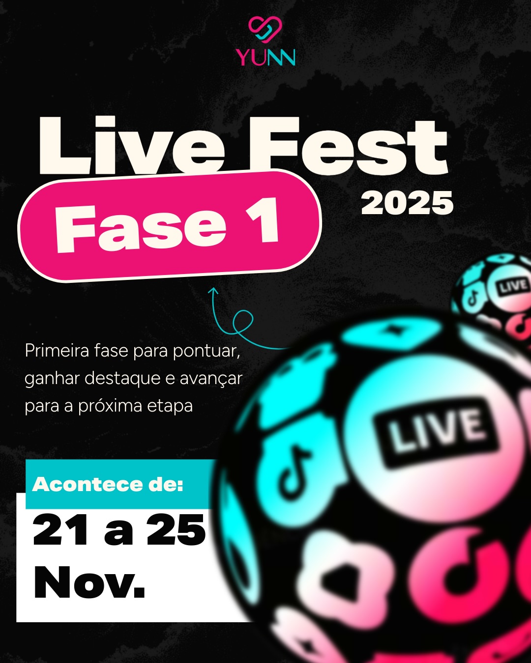 🔥 Fase 1 do Live Fest começou!
Agora é o momento de pontuar, ganhar visibilidade e garantir vaga para a próxima etapa do evento.
De 21 a 25/11, cada live conta e as estratégias certas podem transformar seu resultado.. ✌🏽🤭
📌 Neste carrossel você encontra:
• como pontuar
• como usar presentes do evento
• objetivos de ranking
• premiações e destaque
• estratégias para performar melhor
💡 Dica: não espere a fase 2.
Quem se posiciona desde o início aparece mais no ranking e atrai mais atenção!
🎯 Foque nas metas da live + presentes do evento + pedidos de voto
Vamos com tudo! 🚀🔥
#livefest2025 #eventotiktok #criadores #metasdelive #agenciadecriadores