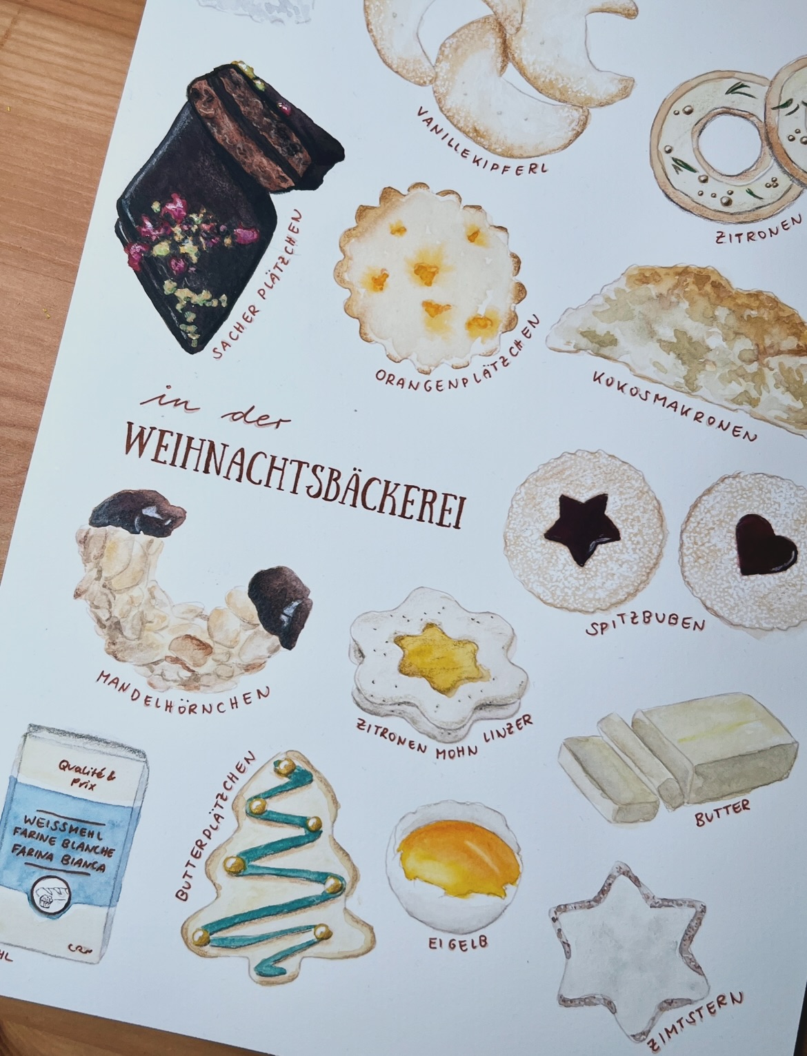WEIHNACHTSBÄCKEREI 🍪
So lecker! 🤤🤭 und ein wahrer Spass beim Malen dazu…
Ich habe ganz gemütlich mehrere Abende daran gemalt, dabei entspannt und den ein oder anderen Film geschaut 🥰
Du kannst die Motive entweder zusammen als Bild umsetzen oder einzeln nutzen, um damit dein eigenes Rezept zu illustrieren ☺️
➡️ die Malvorlage gibts ab sofort für alle Mitglieder ab Level „Kreativhäppchen“ auf @patreon
Guten Appetit! 😋
.
.
#malvorlage #gedankengefundenpatreon rezeptillustration #foodillustration Weihnachtsgebäck Plätzchen watercolor Aquarell Mixed Media create together illustration Weihnachten