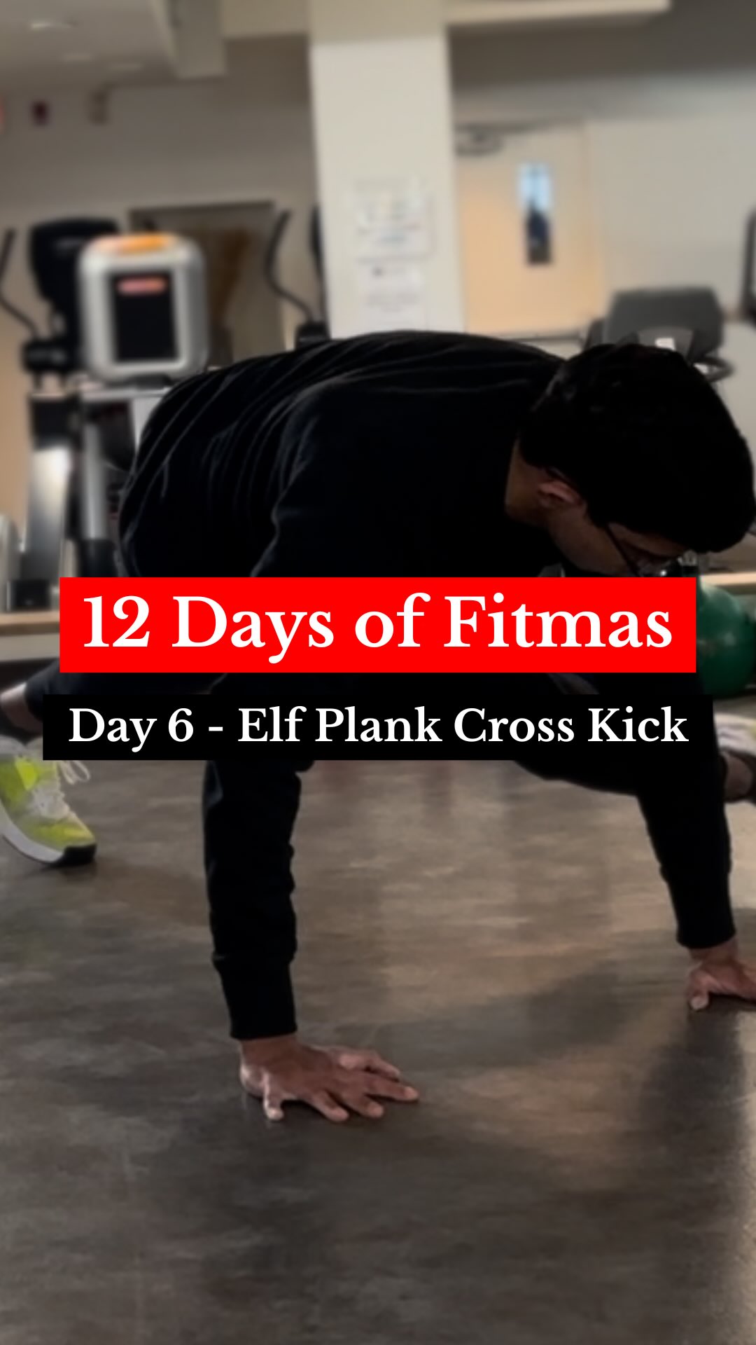12 Day of Fitmas Day 6 - Elf Plank Cross Kick
For today (December 17th 2025) do:
1 minute Partridge Military Plank
2 Frosty Reverse Burpees
3 Boxing Day Box Jumps
4 Leaping Burpees / Frog Jump
5 Reindeer DB RDL to row
6 Elf Plank Cross Kick
#yycfitness #yycfit #yycfitfam #calgaryfitness #calgaryfit