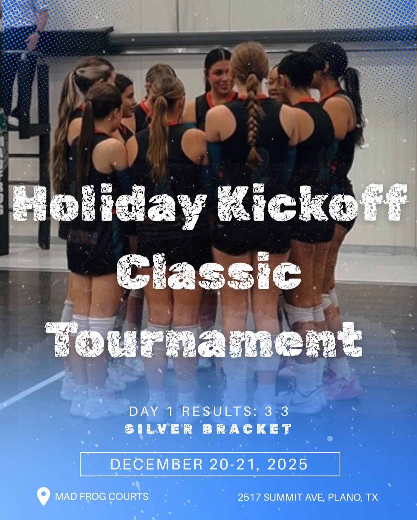 Silver bracket. Dec 21, 2025. 12:40pm. Court 4.
Uncommitted Seniors:
Kylie Mancha OH/RS
Hallie Nelson MB/RS
Adalyn Duerson OH/RS
Journey Prince MB/OH
Jazmyne Fails MB/RS
Sydney Thompson DS
Mylee Greening SETTER