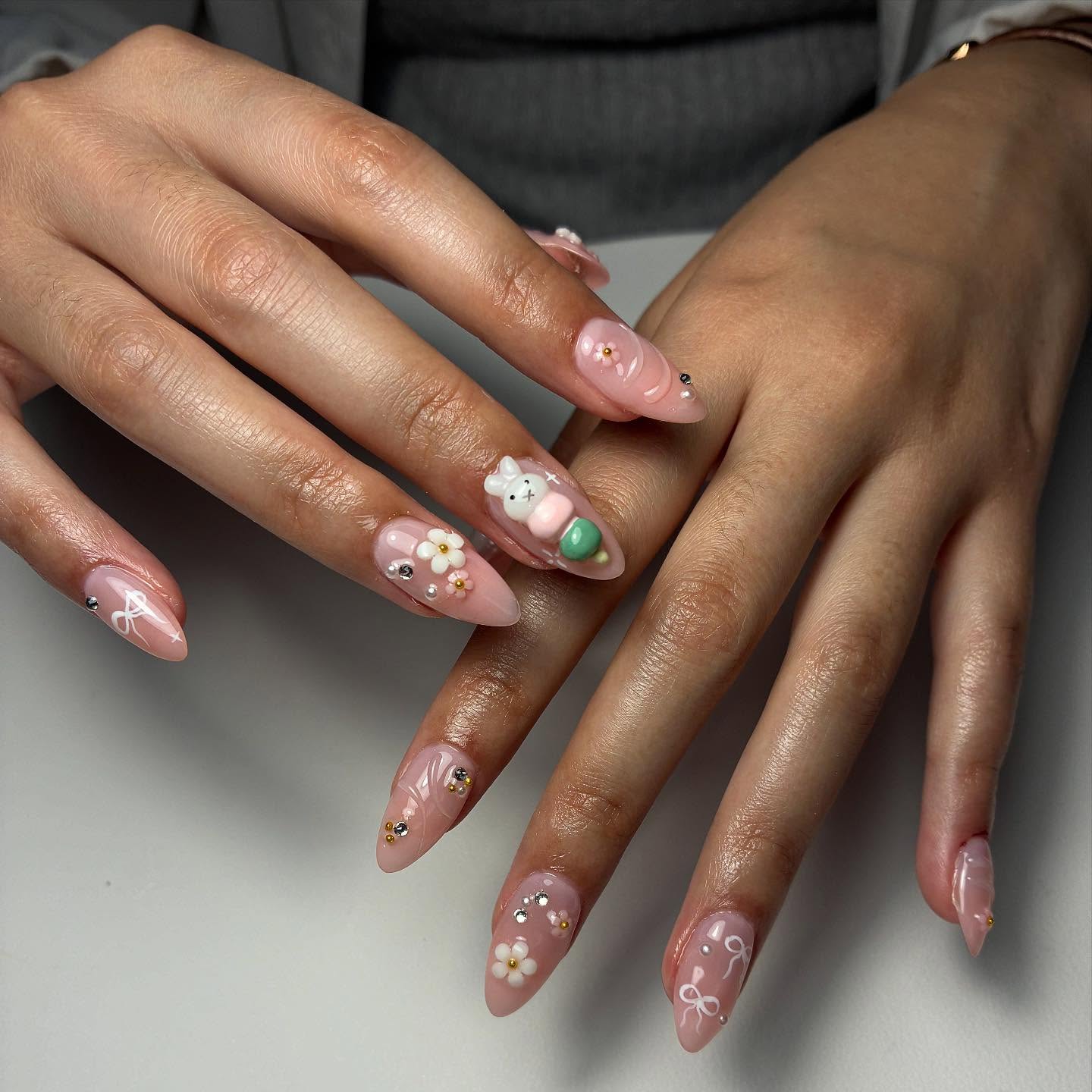 Miffy nails 🐰
.
.
#melbournenails #nailsmelbourne #miffynails #nailart