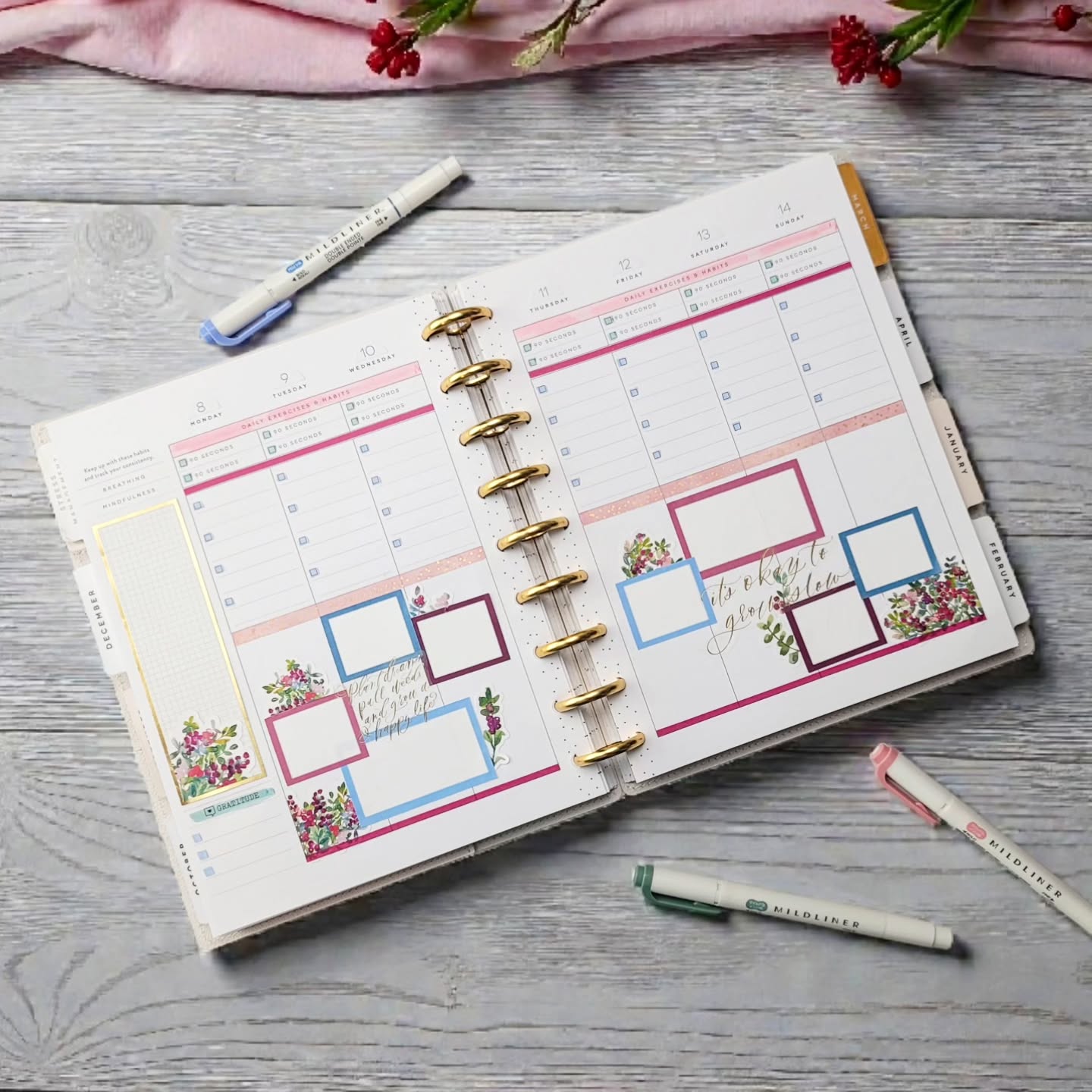 Week two of the #stressmanagement planner is already proving to be a lifesaver... and we're only just getting started! 😅
.
In need of some box stickers for your planner layouts? Check out my etsy shop... download, print, and cut in a variety of colors!
.
#beforethepen #plannerspread #weeklyspread #plannercommunity #planwithme #plannerlove #ilovemyhappyplanner #happyplanning #thehappyplanner #iamahappyplanner #planneraddict #stickeraddict #plannerobsessed #plannerlife #planahappylife #planyourweek #plannernerds #plannerstickers #happyplannerinspiration #guidedjournal #happyplannerstressmanagement