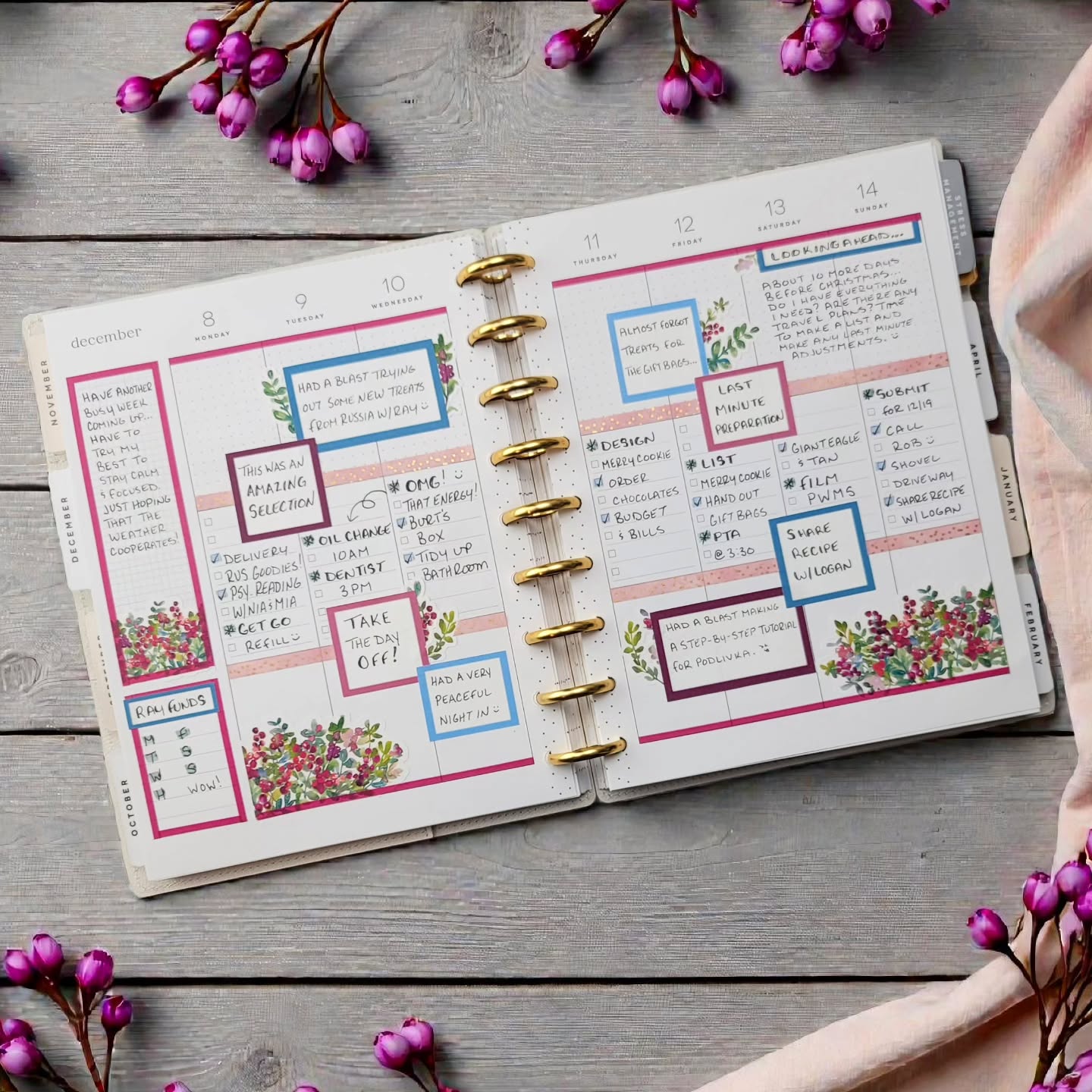 Got to try new treats, designed new products, and gift some of my favorite people... Couldn't ask for more! 🥰
.
In need of some box stickers for your planner layouts? Check out my etsy shop... download, print, and cut in a variety of colors!
.
#happyplanner #checklistlayout #afterthepen #winterlayout #weeklylayout