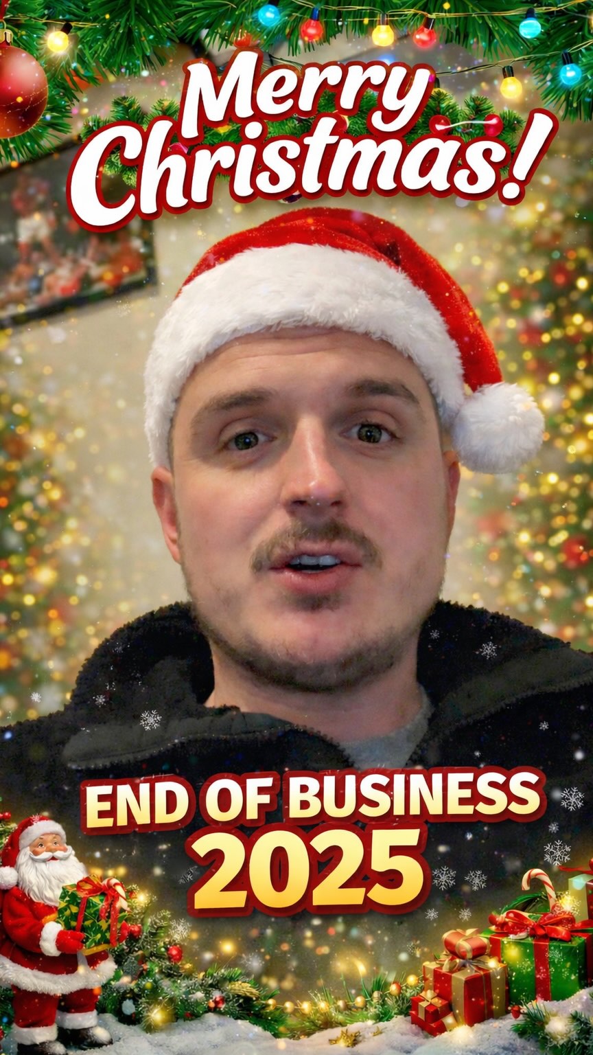 To the best year in business yet! See yous in 2026 so grateful for everyone! ❤️💯