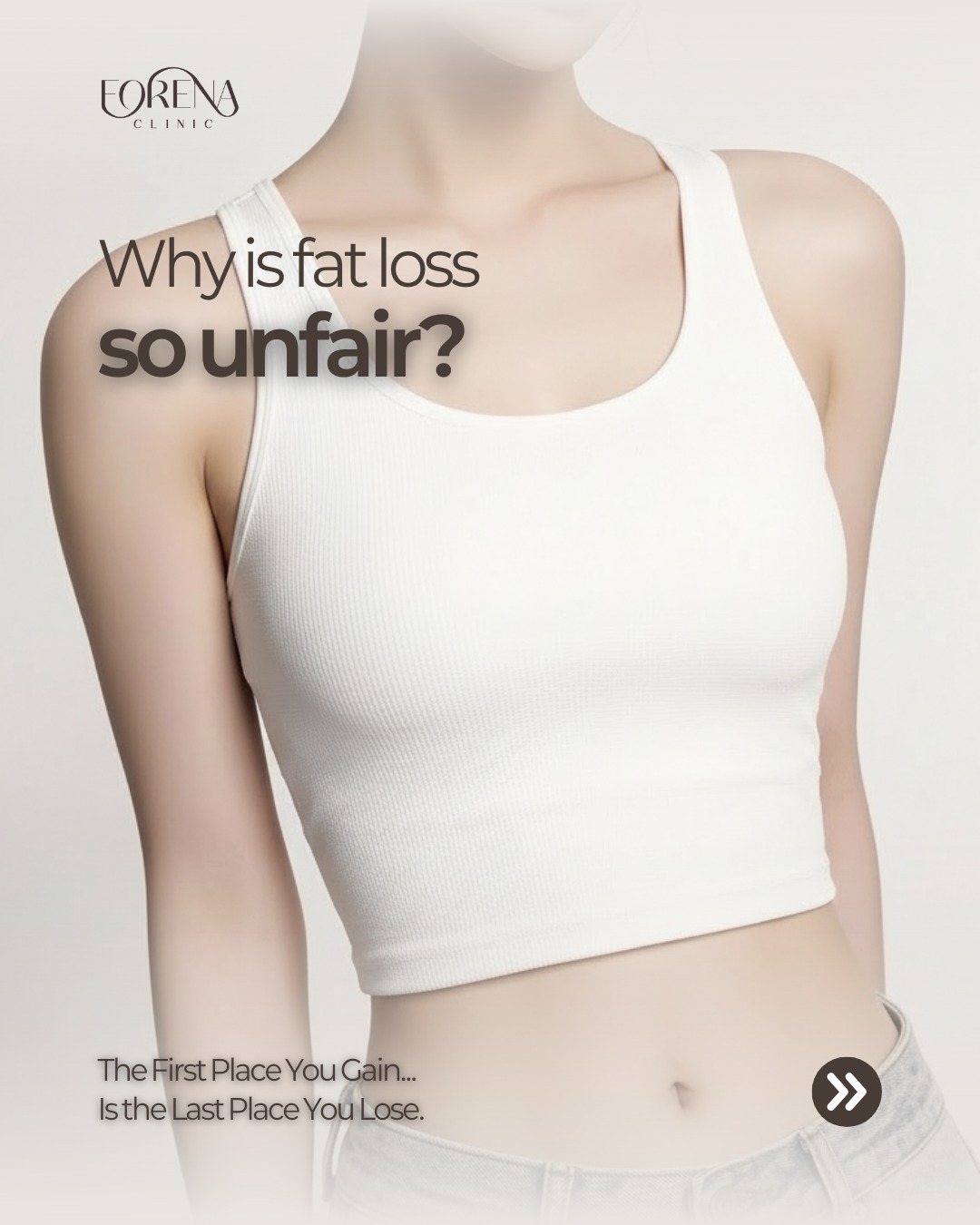 It’s not your fault that stubborn fat won’t leave. It’s biology.
Ever feel like the first place you gain weight is the last place you lose it? Your body is actually programmed to protect certain fat stores.
Swipe through to learn the science behind the struggle:
🔒 The Alpha-2 "Lock": Stubborn areas are packed with receptors that actively tell fat cells to "stay put."
❄️ The Cold Spot Theory: Poor circulation in cellulite zones prevents fat from being transported out to be burned.
🛡️ The Hormonal Shield: Your body’s survival mechanism (thanks, estrogen!) fights to keep reserves in the hips and thighs.
The Reality: You can't "spot reduce" with exercise alone because you can't tell your body where to draw energy from.
The Solution: To reduce these pockets, you have to bypass the body's natural locks. At Forena, we use advanced medical protocols to target what the gym can't.
📍 Address
7th Floor, 140 Yanghwa-ro, Mapo-gu, Seoul, South Korea(5-minute walk from Hongdae Station Exit 9)
🌐 Website
www.forenaclinic.com
📱 Social Media
• WhatsApp: wa.me/821027363095
• Facebook: @forenaclinic
• TikTok: @forenaclinic
• Instagram: @forenaclinic
• YouTube: @forenaclinic
#BodyContouring
#StubbornFat
#KBeauty
#FatDissolving
#SeoulClinic