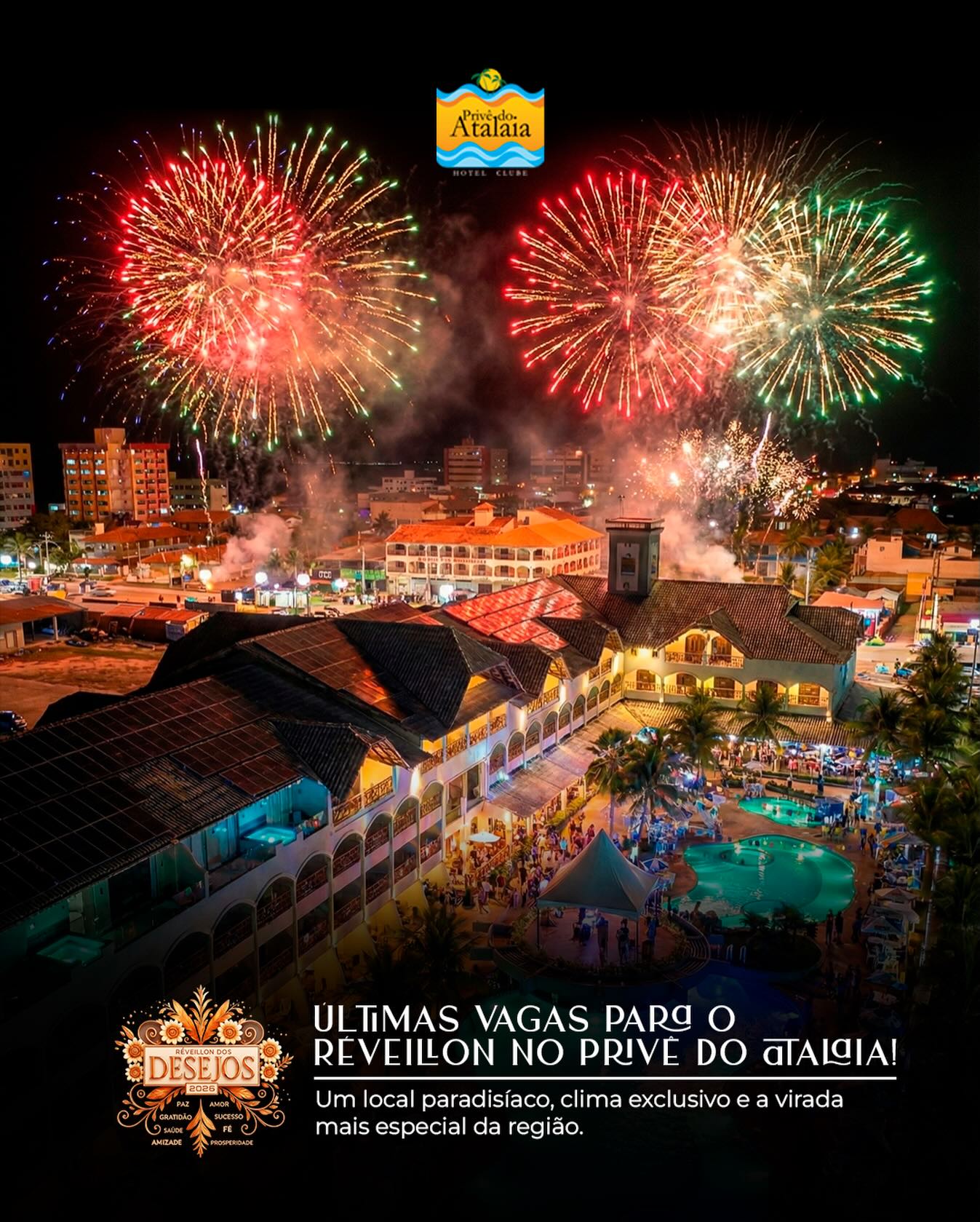 Últimas chamadas para o melhor réveillon do Norte! Vem para o Hotel Privê do Atalaia, já estamos no último lote de mesas e com os últimos apartamentos disponíveis.
Privê do Atalaia – Salinópolis/PA
📞 (91) 98458-2327
📞 Recepção: (91) 98481-4515
🌐 www.privedoatalaia.com
#PrivêDoAtalaia #SalinasPA #PrimeiroAtalaia #DestinoParaense #PraiaDoAtalaia