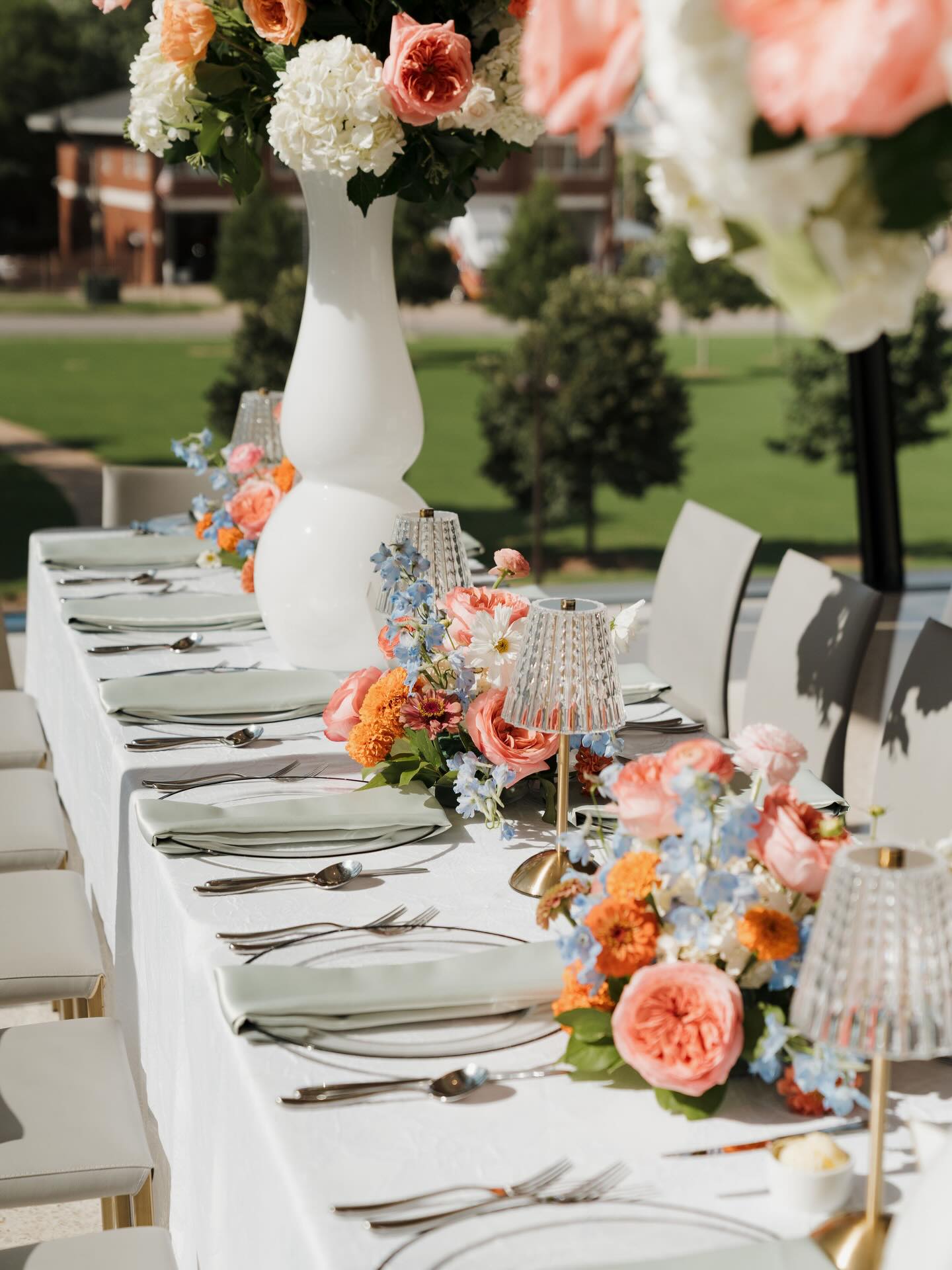 These lamps brought a glow to every moment. Beautiful by day, magical by night!
VENDORS:
Planning + Design: @baileysmithweddings
Production Design: @cae_lr
Floral Design: @vaseandvine
Photography: @marielagphotography
Venue: @arkmfa
Rentals: @eventology_us