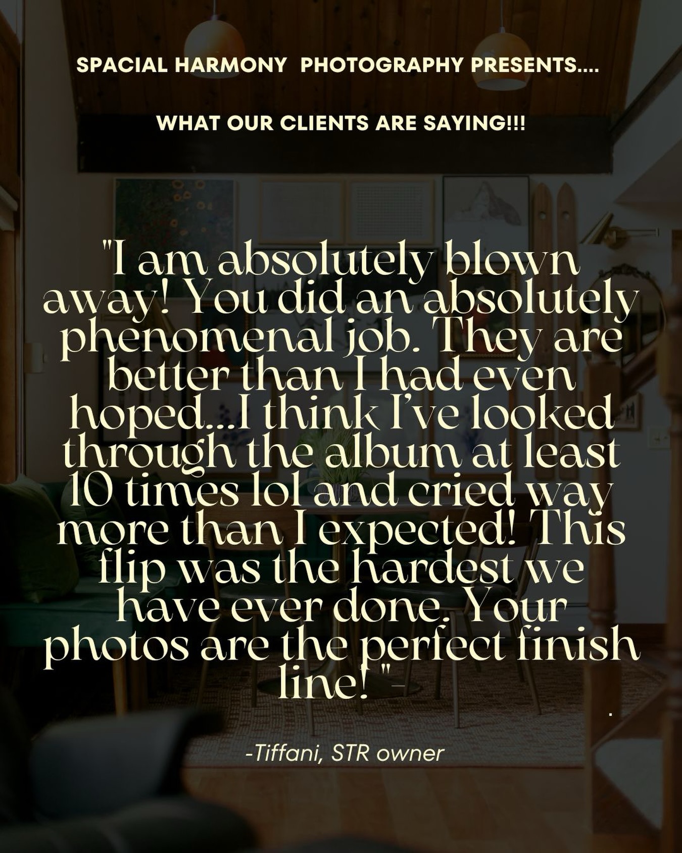 We jump for joy when we hear from you and how the photos impacted your home.
This is literally my goal- to take your hard work in renovating and redesigning- and to make it come to life! There is nothing I love more than the challenge of making an inanimate space or detail and give it emotion and feeling.
We love our clients!!