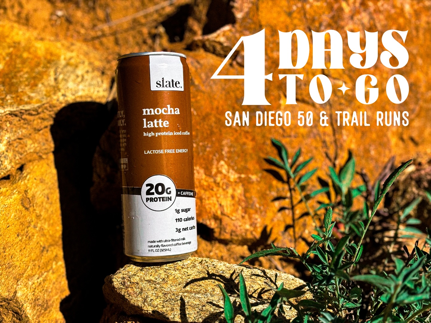 It’s BREWING! Race week is HERE. 4 days to go. Our friends @slatemilk have you recovering right post race. Let the good times roll.