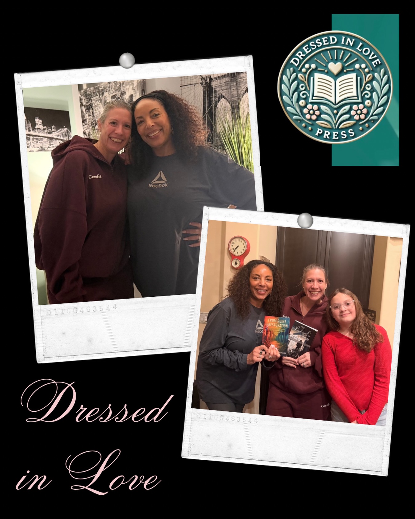 ✨ Grateful. Honored. Deeply Blessed. ✨
One of the greatest joys of building Dressed in Love Press LLC isn’t just publishing books —
it’s walking alongside people.
Recently, I had the sweetest visit with Samantha E. Tschritter (my other “Sam”), and my heart is still full. We laughed, we talked vision, we shared stories, and we dreamed out loud about what it looks like to create books that don’t just sell — but serve.
Moments like that remind me why we strive to make this publishing house set apart.
Not transactional.
Not distant.
But hands-on, personal, intentional.
At Dressed in Love Press, we don’t just sign contracts —
we build partnerships.
We pray together.
We collaborate closely.
We celebrate wins and walk through challenges side by side.
Our authors aren’t “projects.”
They’re people with God-given stories — and it’s an honor to steward those stories with care, excellence, and love.
Sam, thank you for trusting us, for your heart, your words, and your willingness to dream boldly. This journey is better because of you. 💕
✨ Here’s to partnerships that thrive, creativity that’s nurtured, and a publishing mission rooted in purpose, not pressure.
💬 Call to Action:
If you’re an author longing for a publishing home that values relationship as much as results — we see you. And we’re cheering you on.
#dressedinlovepress
#authorlife
#publishingwithpurpose
#gratefulheart
#creativepartnerships