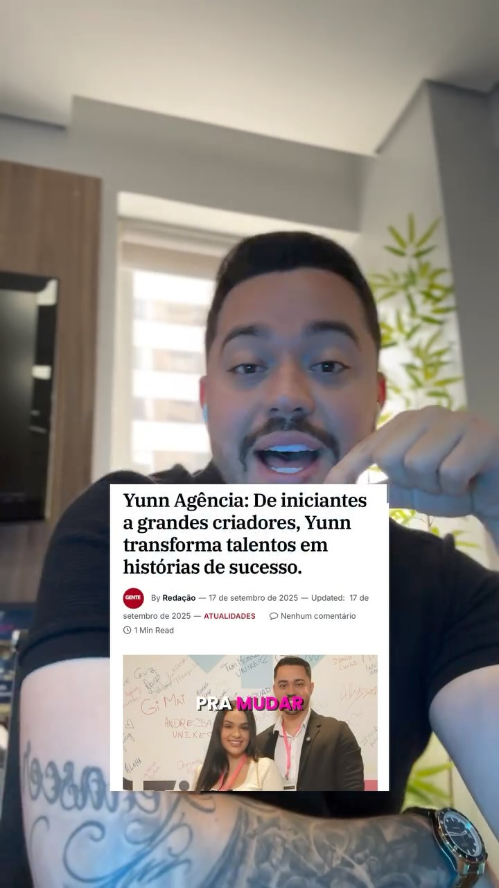 ✨ Todo grande streamer um dia começou do zero.
a diferença não é só talento, é ter direção, apoio e alguém que acredita no processo.
na Yunn, a gente caminha junto com criadores novos,
explica, orienta, estrutura e cresce com você 🦋
sem promessas vazias.
Se você ainda tem dúvida sobre estar em uma agência,
talvez o que falte não seja coragem… seja a agência certa.
Aqui, o crescimento é real, acompanhado e amigável ❤️
Vem conversar com a gente!
#yunnagency #streamersbr #criadoresiniciantes #criadoresdeconteudo
