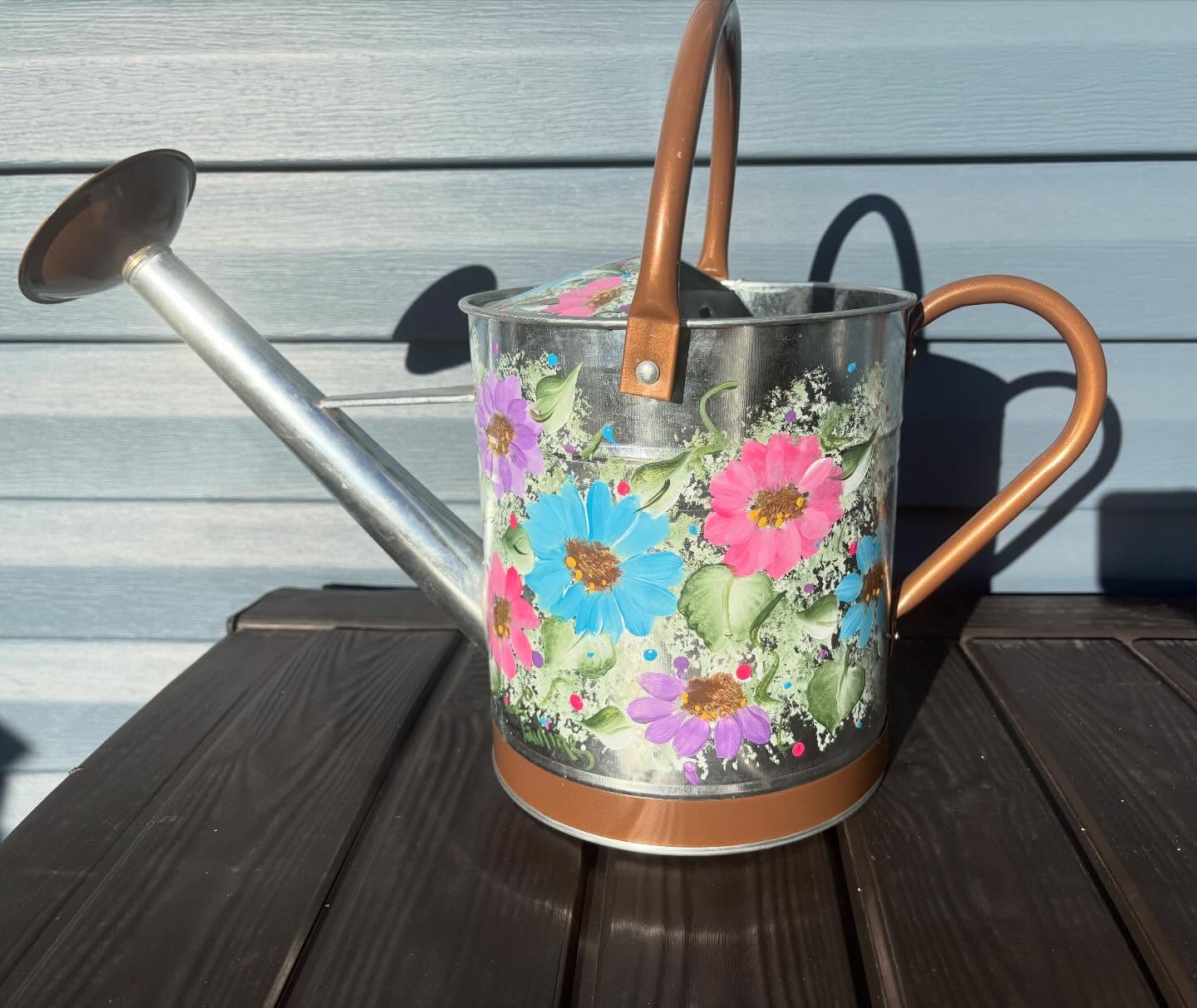 Let the painting begin. Relaxing for me is enjoying my time off “Creating Beautiful Gifts One Brushstroke at a Time.” #gloucester