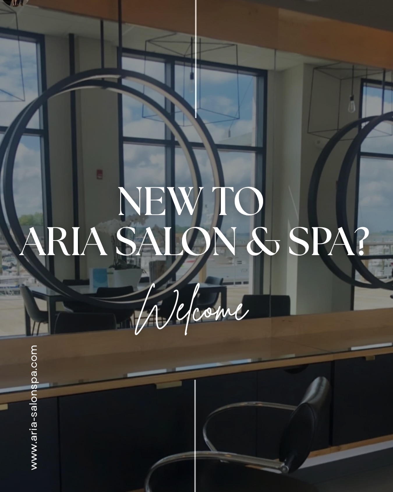 💫Your Premier Destination for Beauty and Relaxation
Aria Salon & Spa is a top-tier beauty salon and day spa situated in Marina Bay, Quincy.
We offer an array of elevated services for hair, skin, and body in a sophisticated and inviting atmosphere.
Our mission is to provide a personalized, luxurious experience.
We look forward to meeting you!
Appointments may be scheduled by calling or texting 617-472-1344 or DM’s are also welcome!