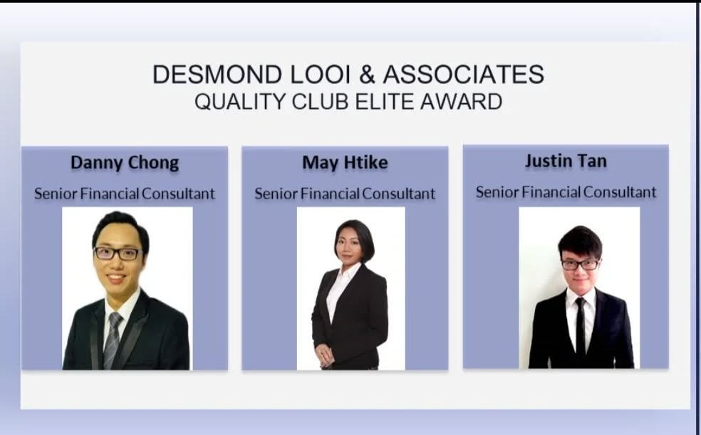 Congrats to @your.financial.partner, @maywathon and @justin_tjw on achieving QCE Award in 2021! Well done guys!! 👍👏👏👏